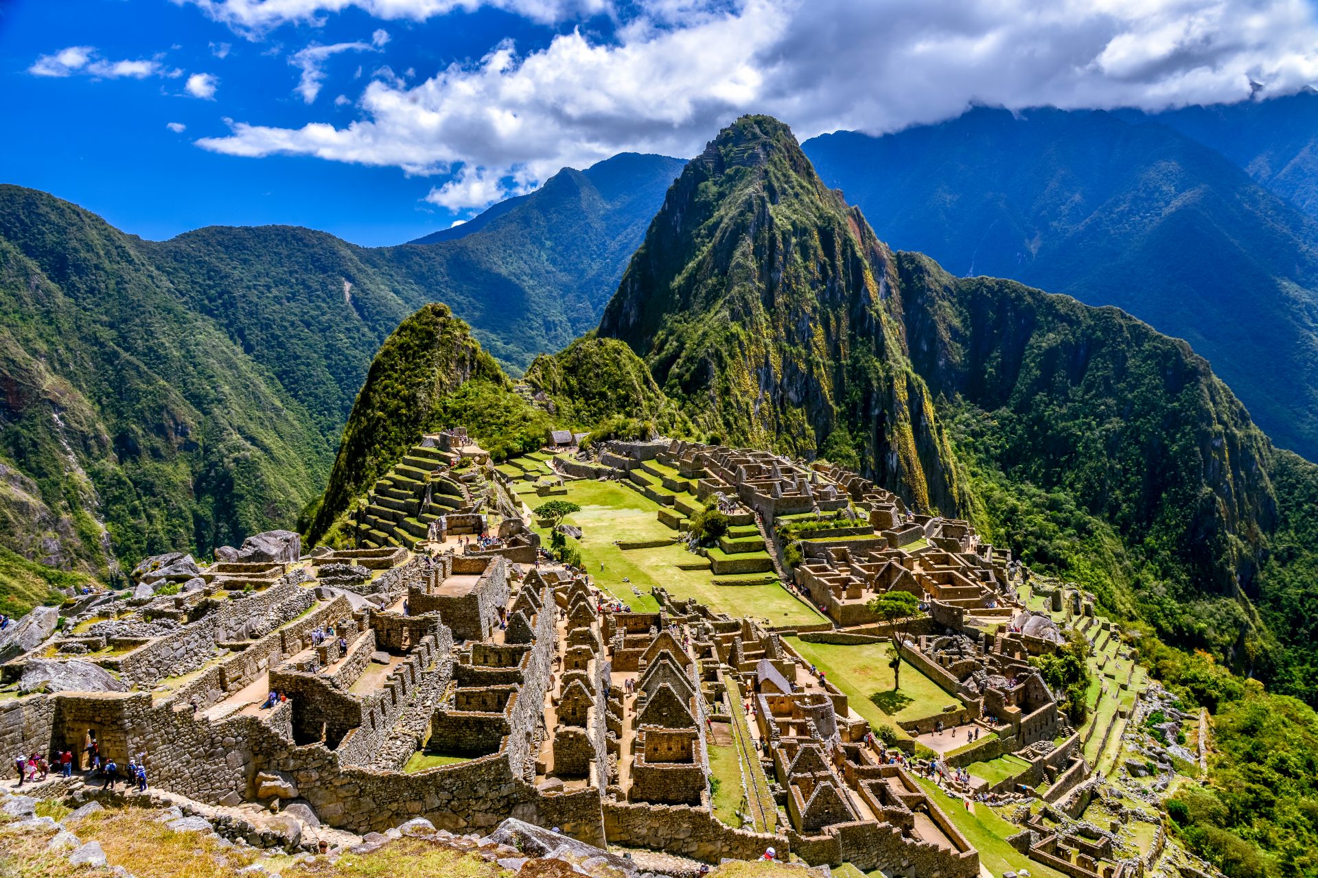 1. Machu Picchu in Peru 