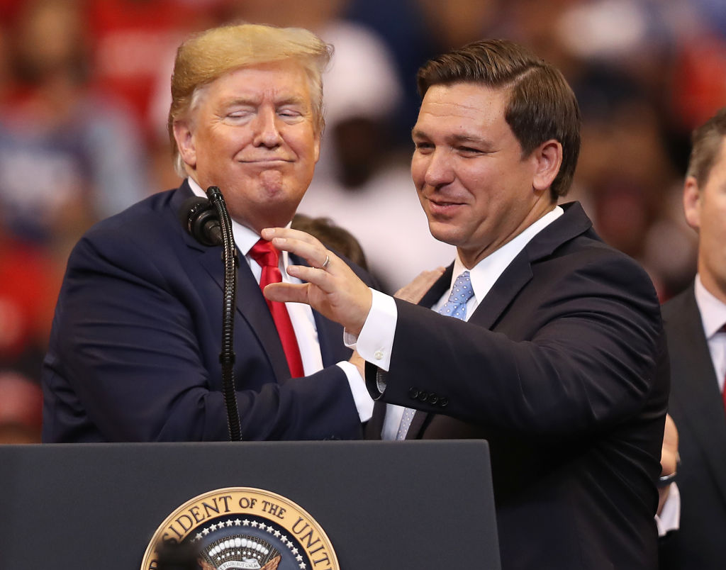 DeSantis alguna vez fue una amenaza real para Trump