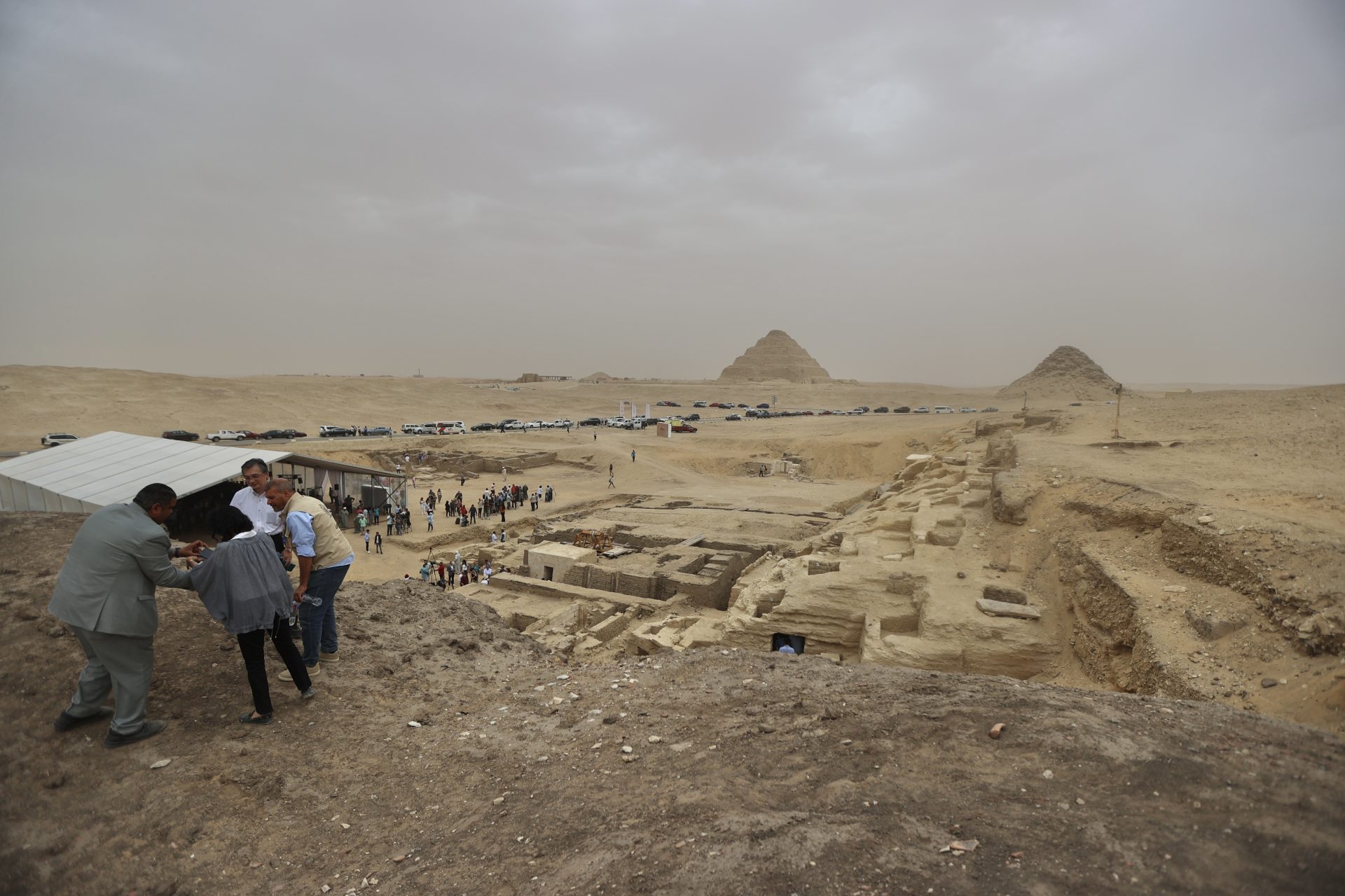 Saqqara é o sonho dos arqueólogos 