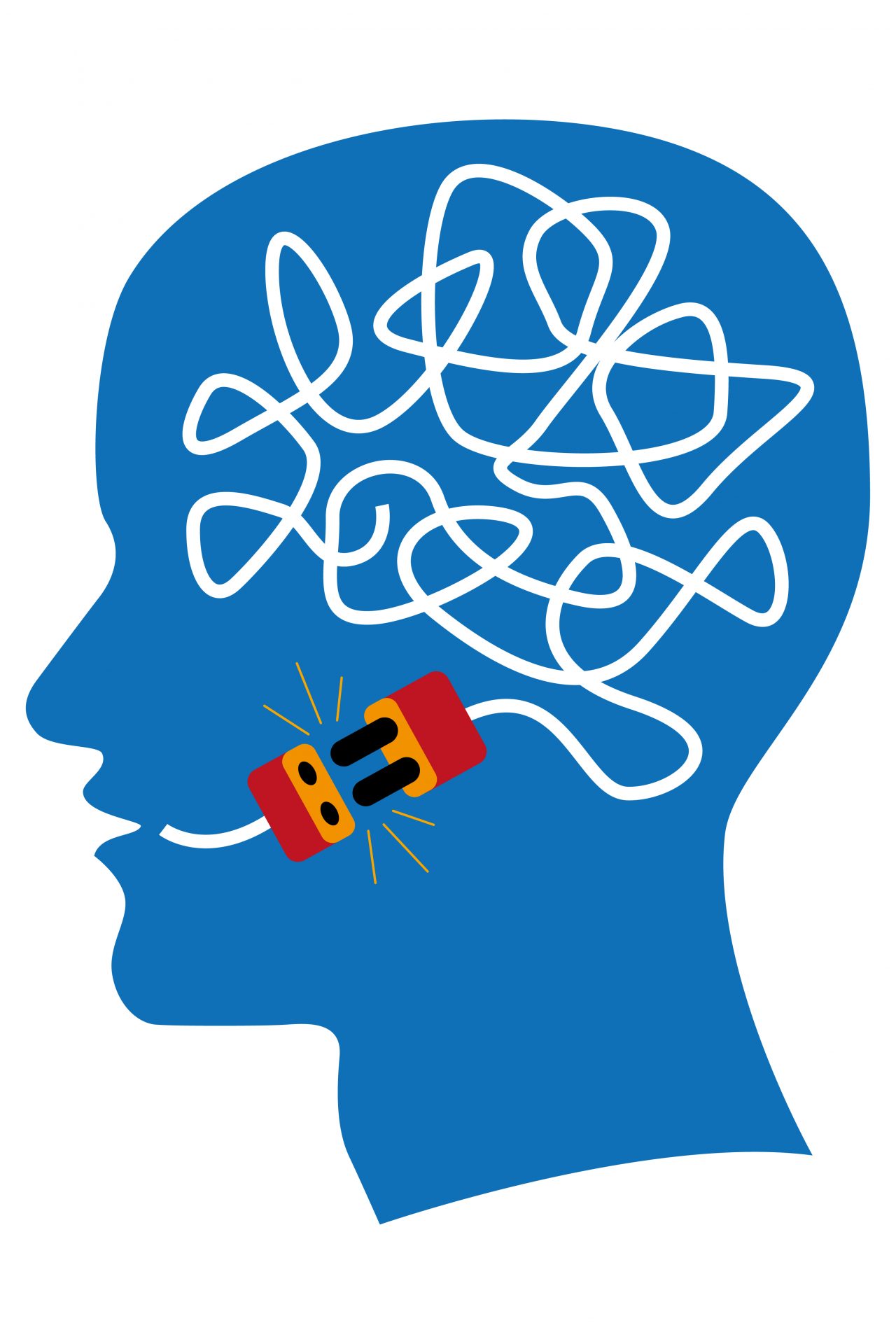 Injuries in brain circuits