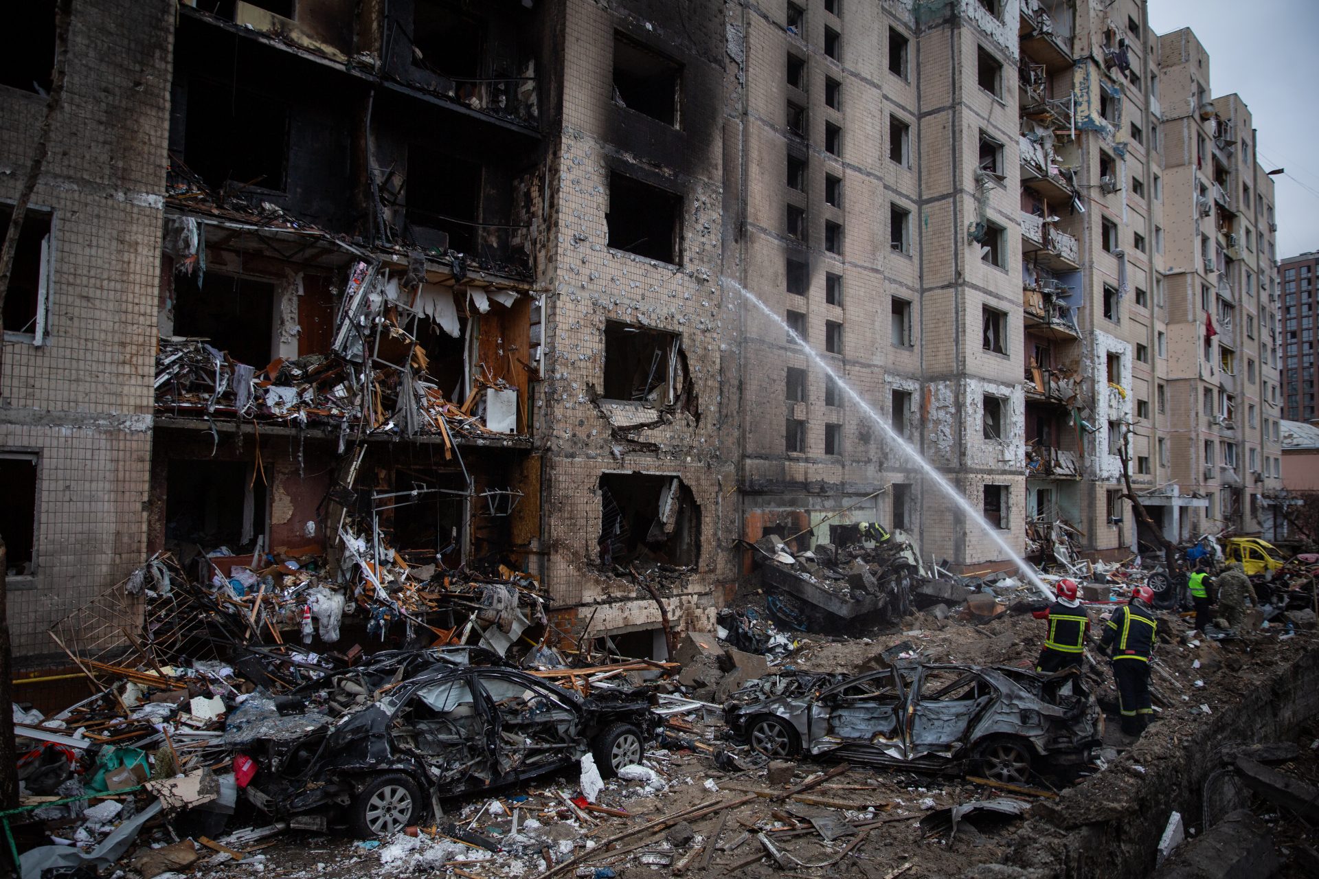 L'Ukraine a subi 152 milliards de dollars de dommages directs 