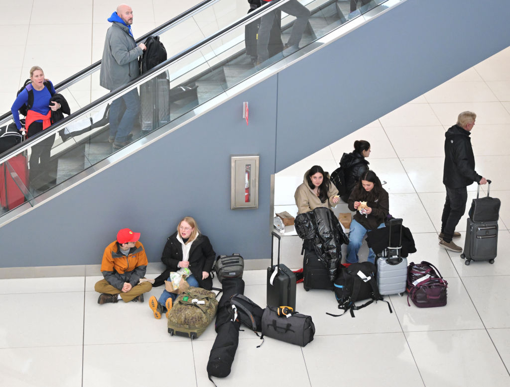 Caos en el aeropuerto 