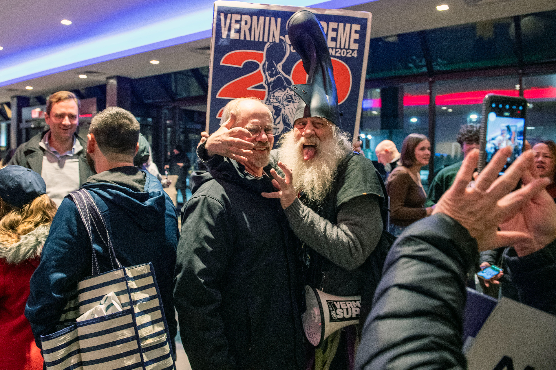 Vermin Supreme: the presidential candidate who wears a boot on his head