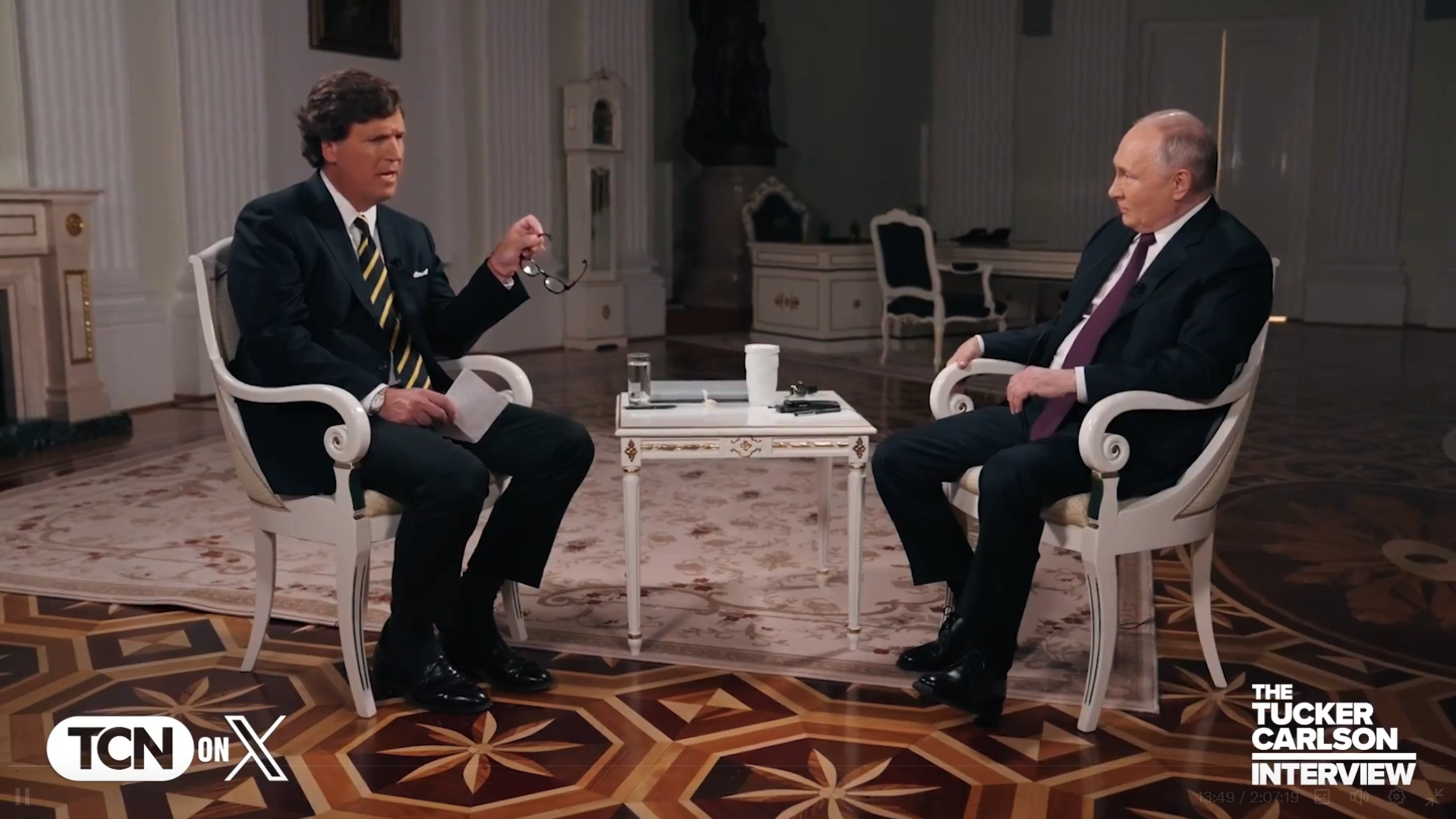 Putin's thought on his interview with Tucker Carlson
