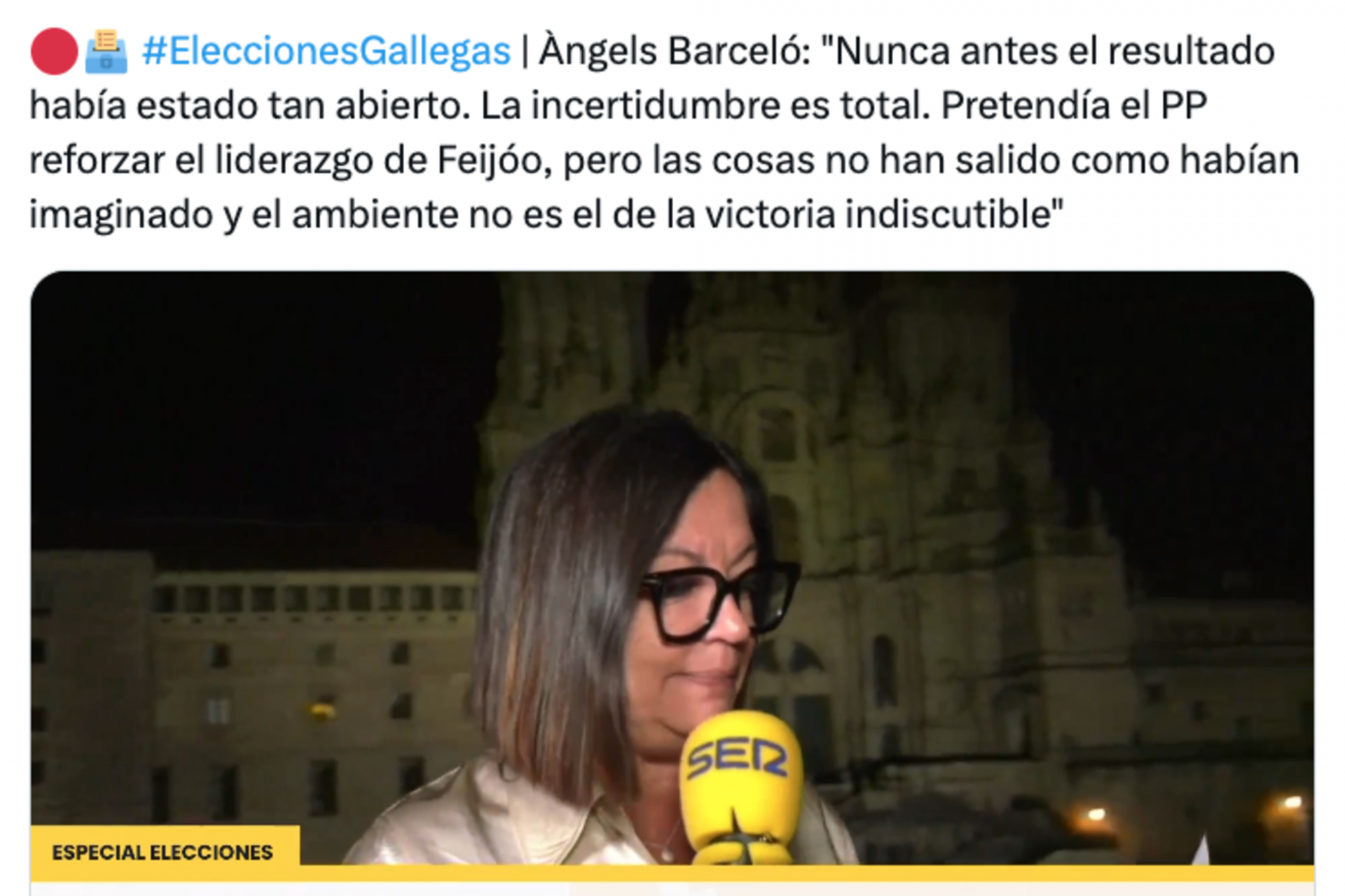 La predicción de Àngels Barceló