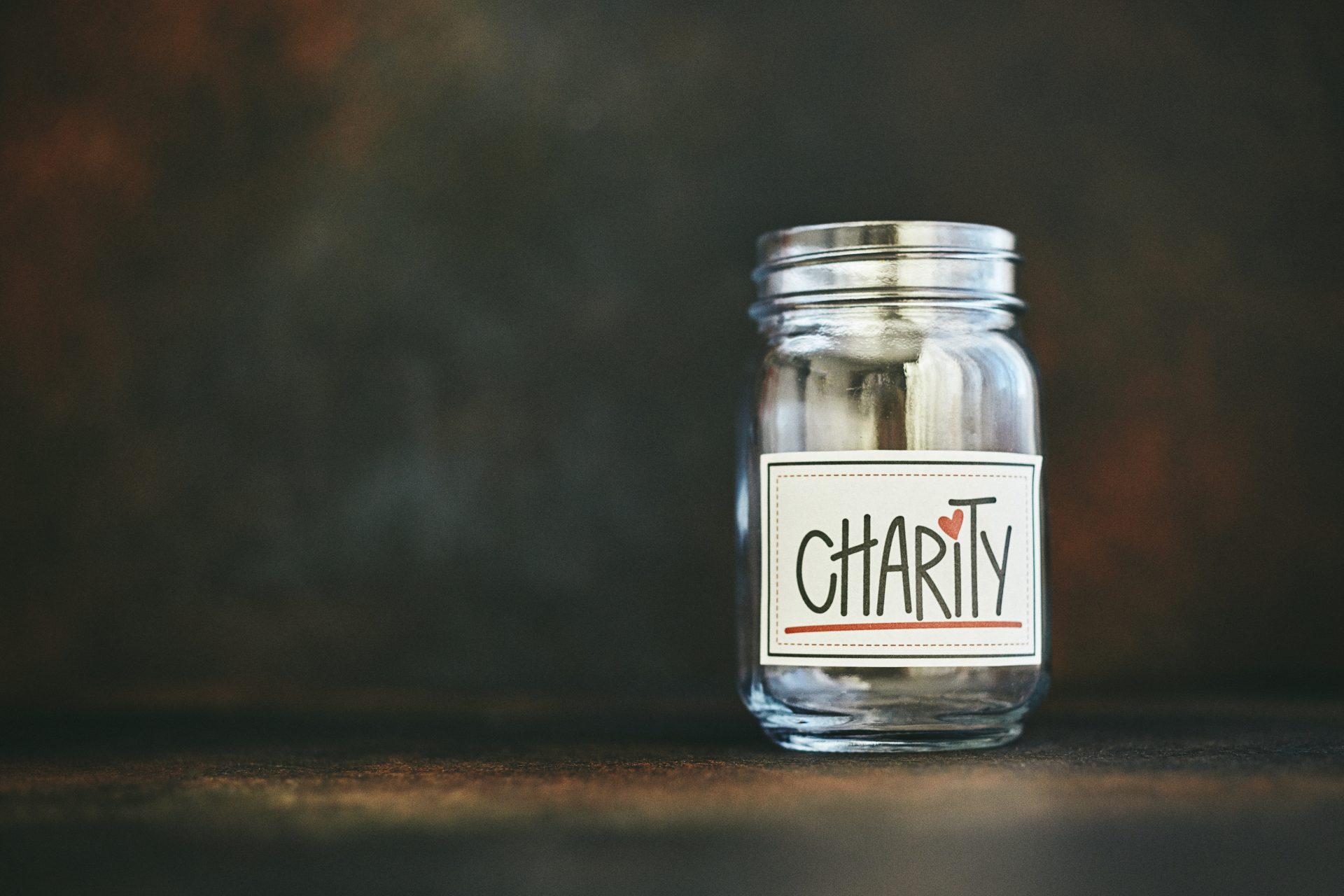 Charitable giving has plummeted