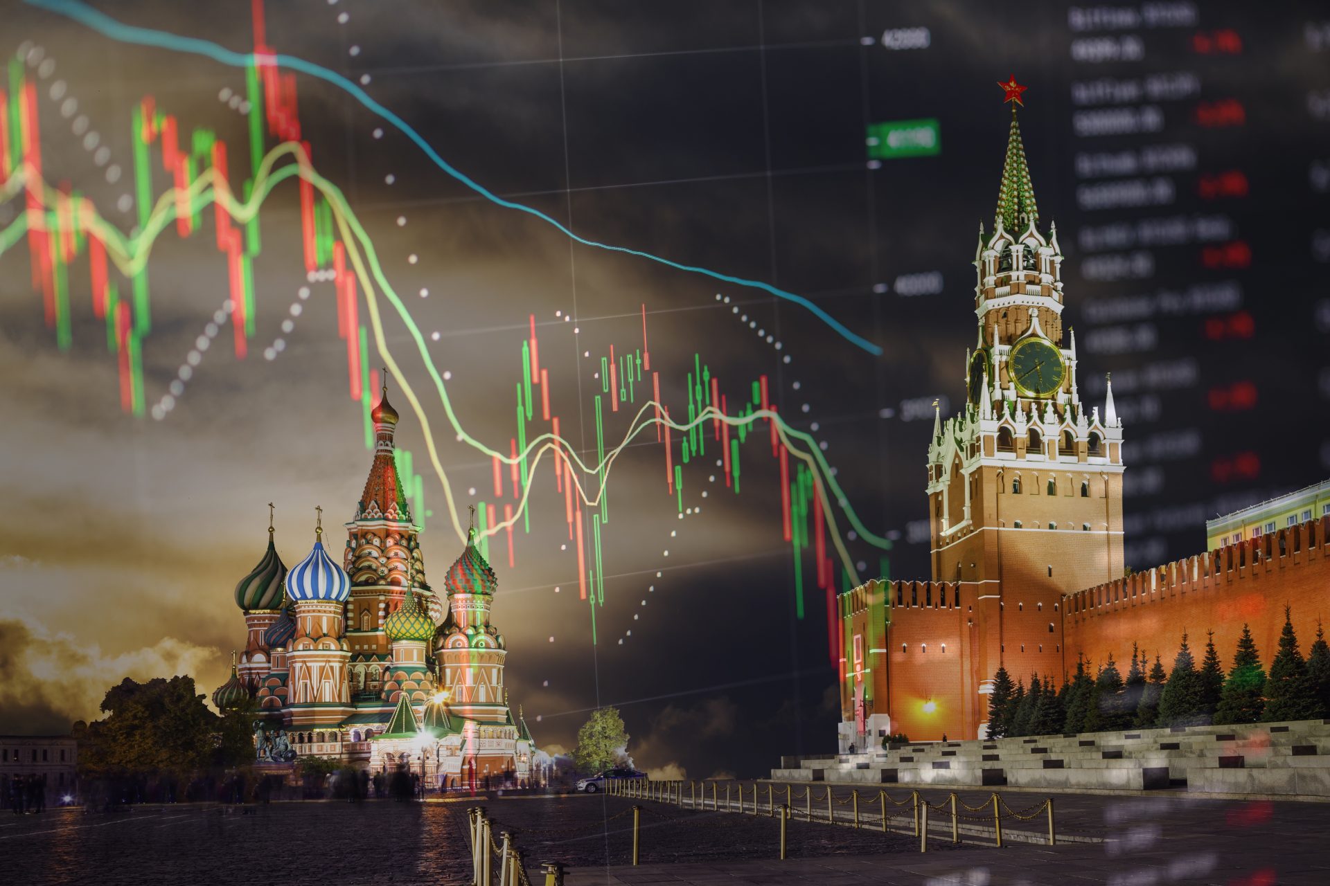 Hausse des taux d'intérêt en Russie