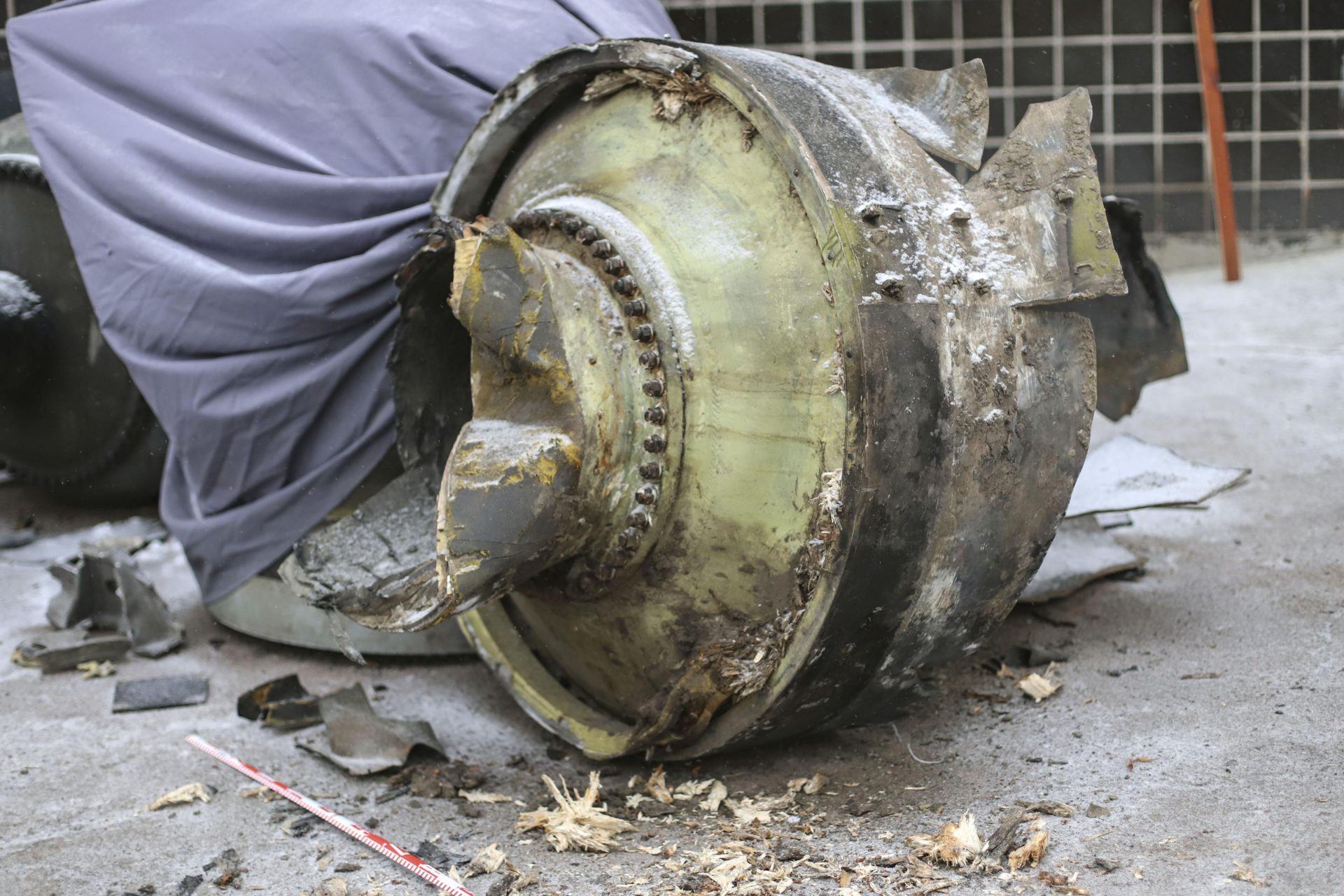 ウクライナ各地で発見された北朝鮮製ミサイルの残骸
