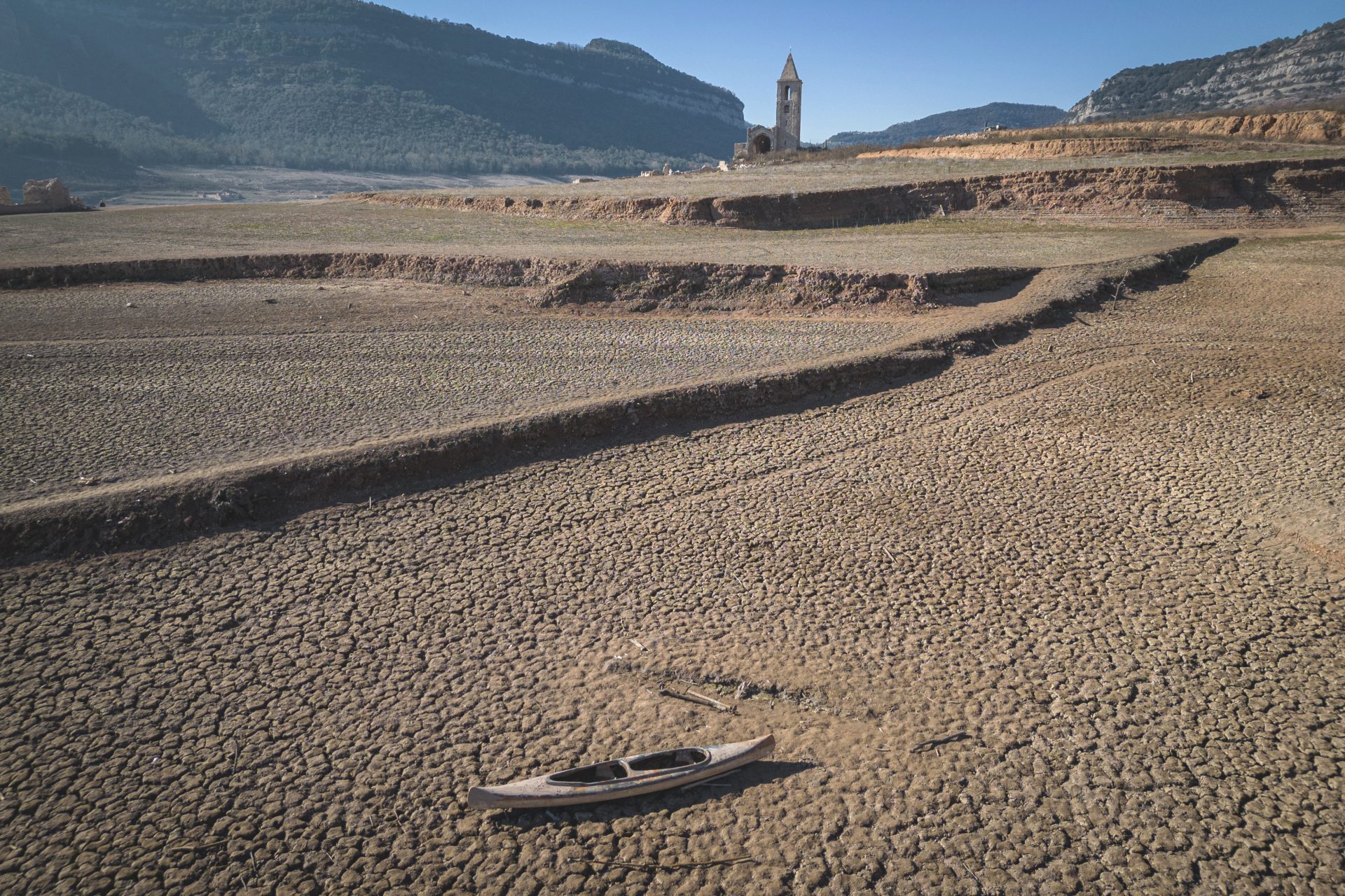 Situation désespérée de sécheresse en Catalogne et en Andalousie