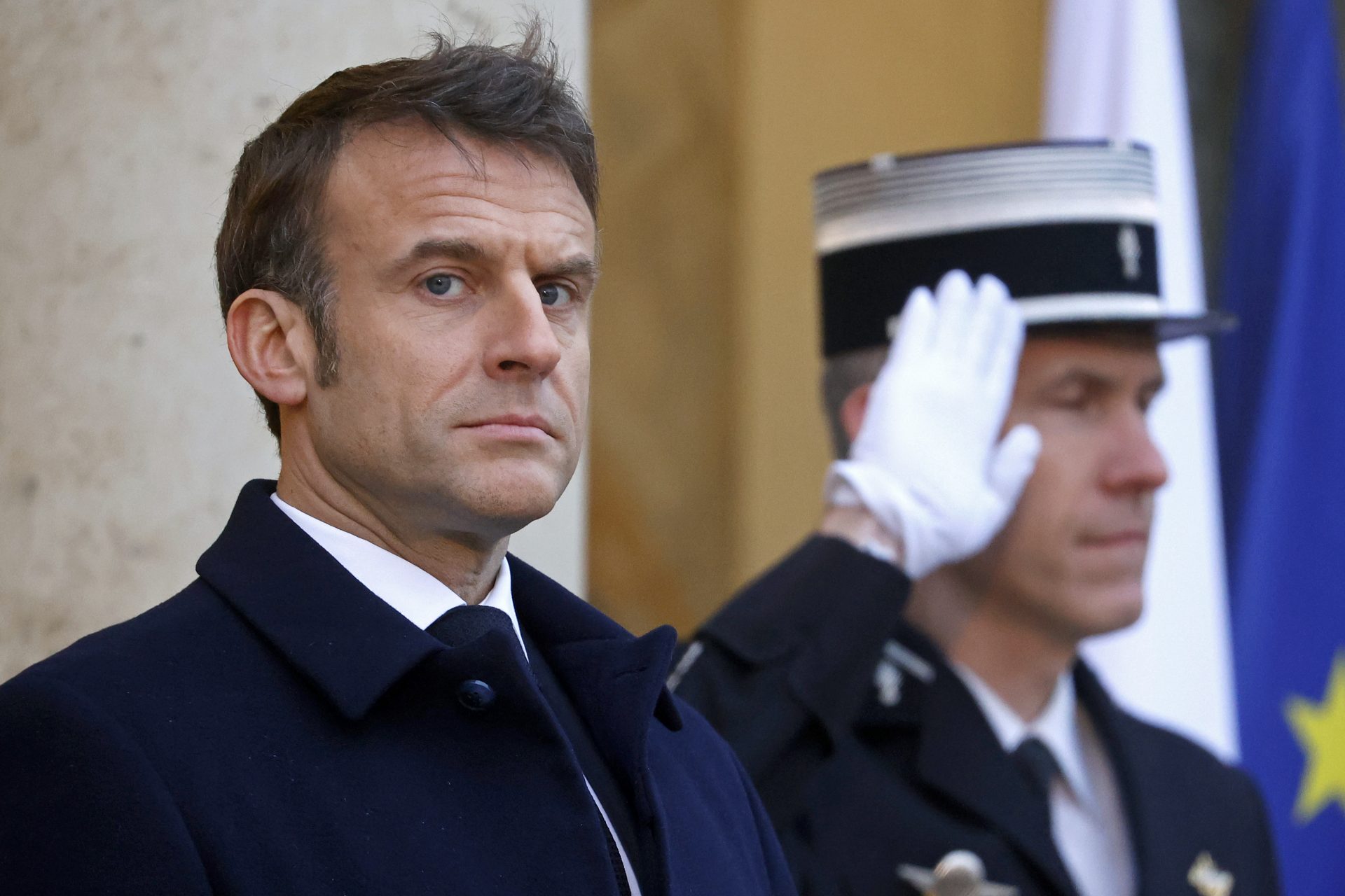 Emmanuel Macron habló de enviar soldados europeos contra Putin