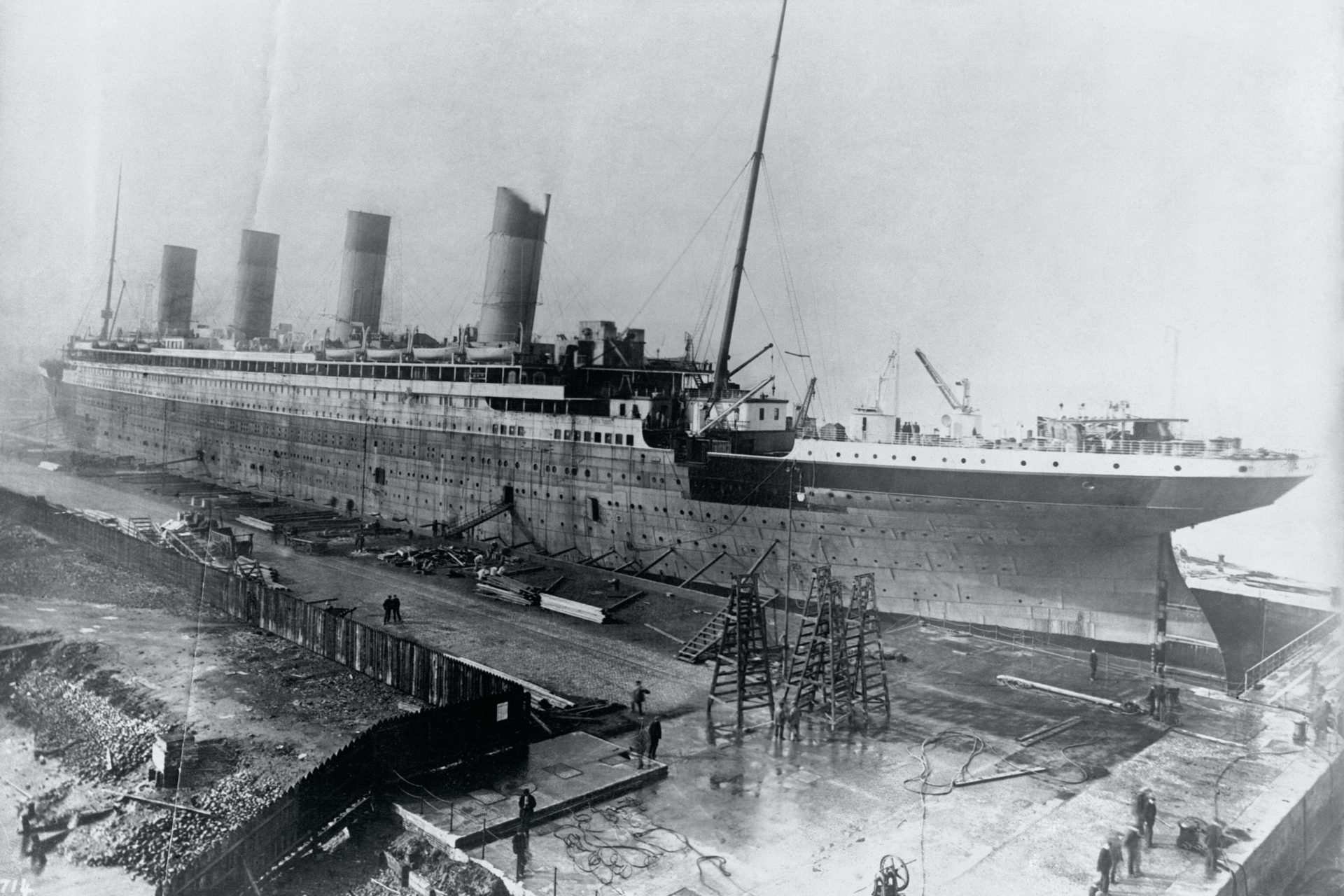 Le Titanic n’a pas été inspecté