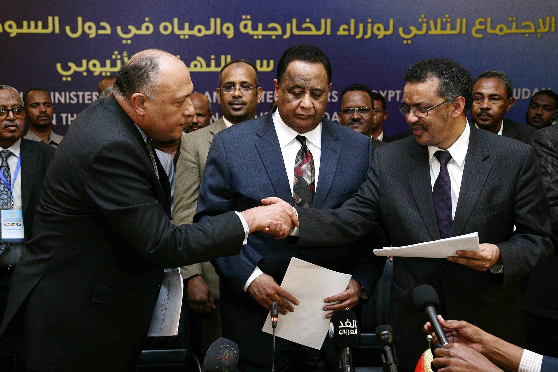 Preliminary agreement between Ethiopia, Egypt and Sudan