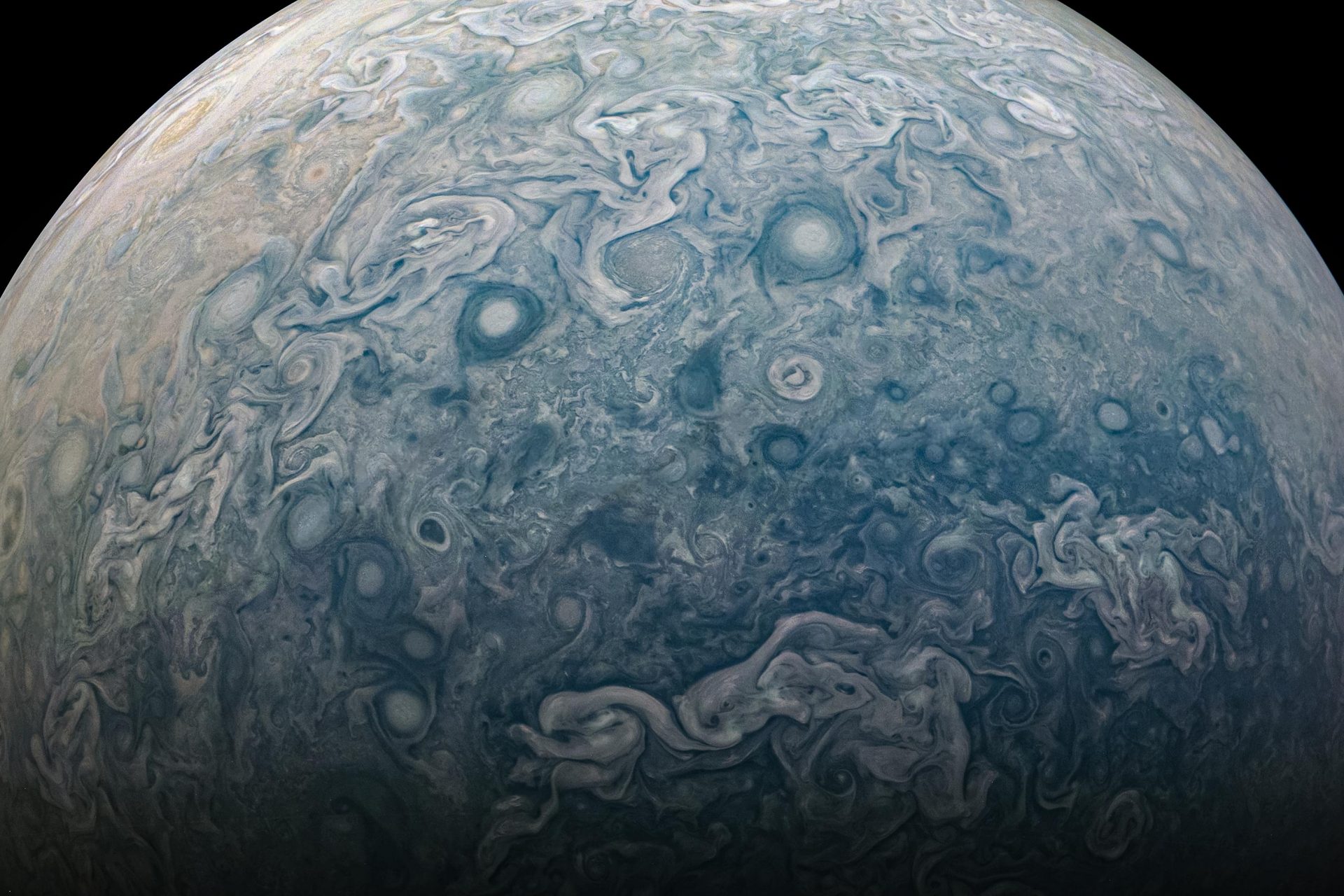 Looking at Jupiter’s violent storms in a brand new light 