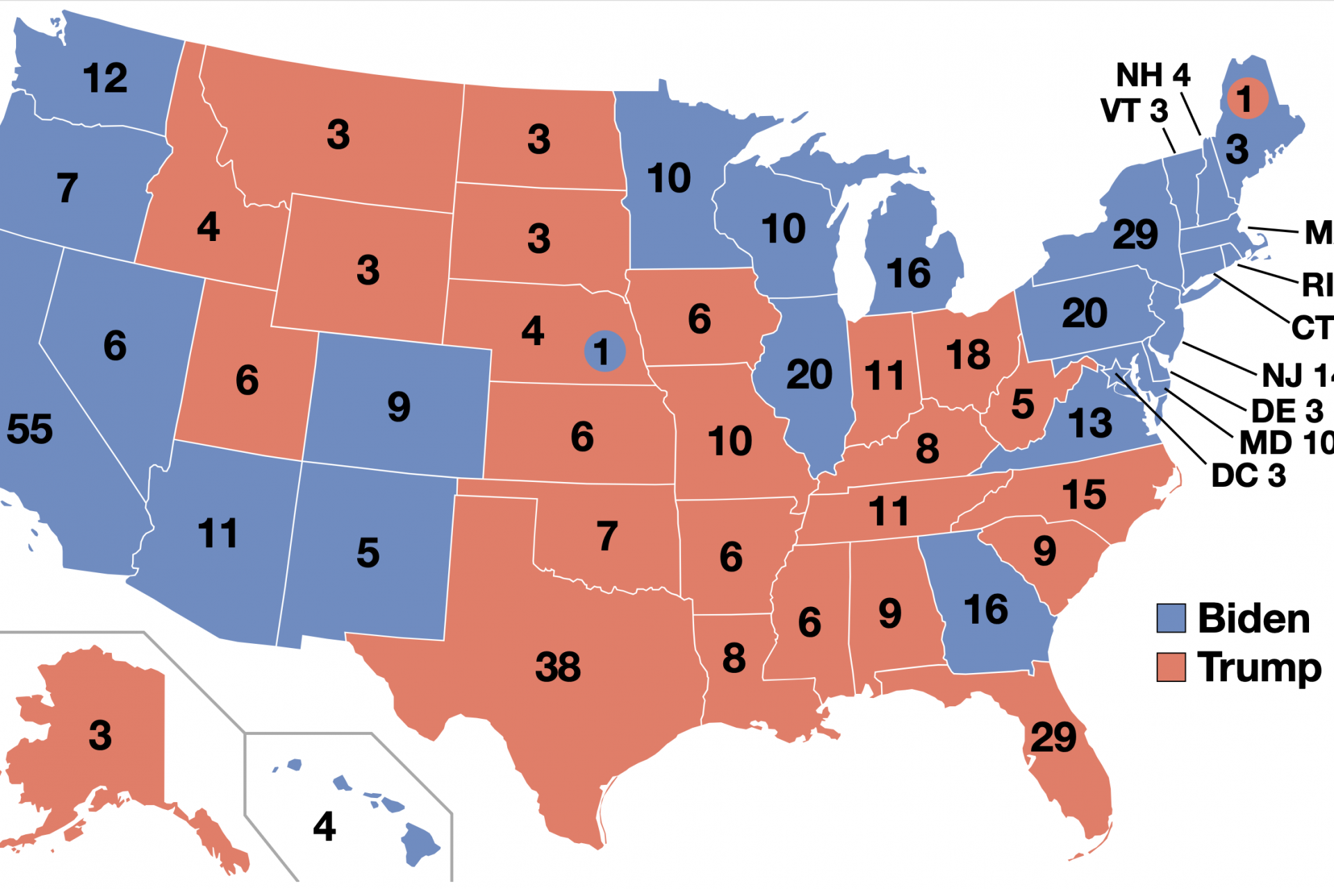 The Electoral College and the presidency 