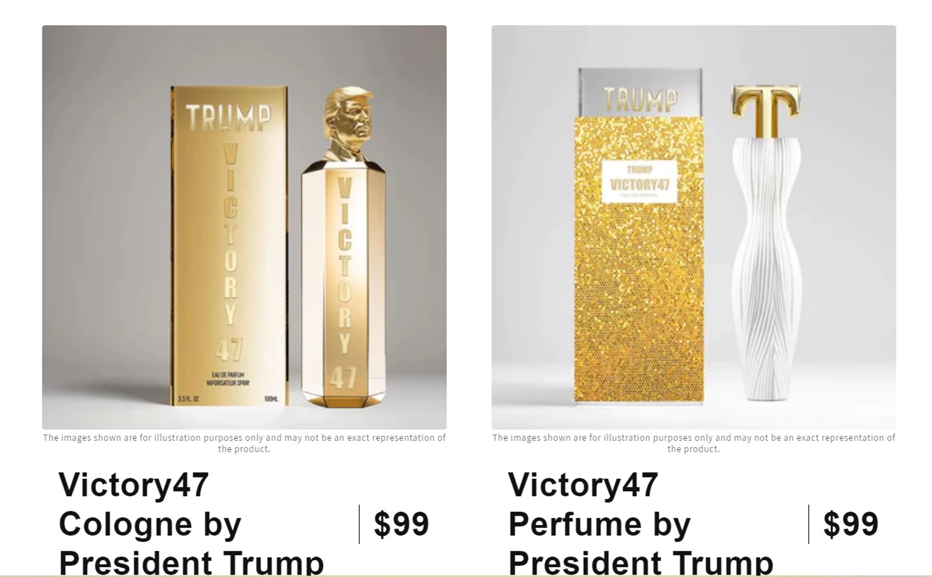 Who wouldn't want to smell like Trump?