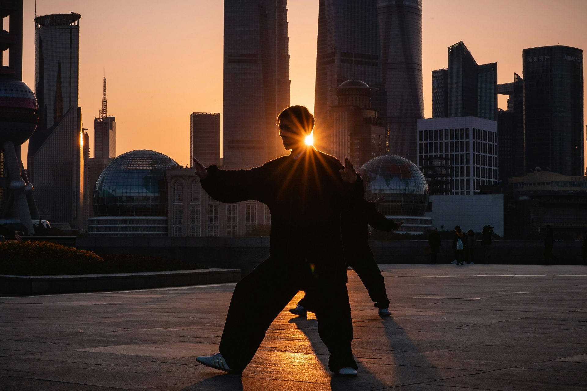You can do Tai Chi anywhere and at any time 