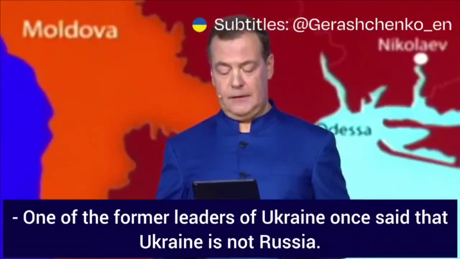 'Ukraine is definitely Russian!'