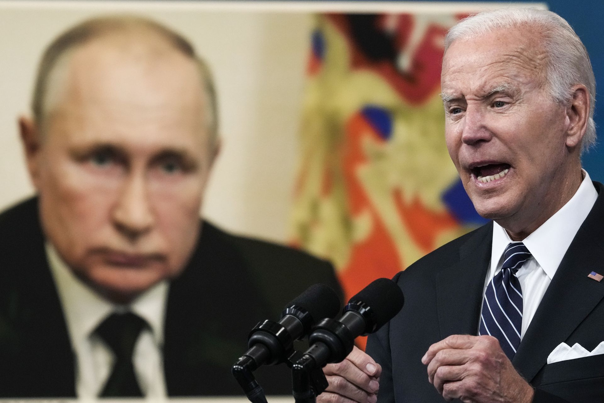 Russia says Biden is meddling in its upcoming election
