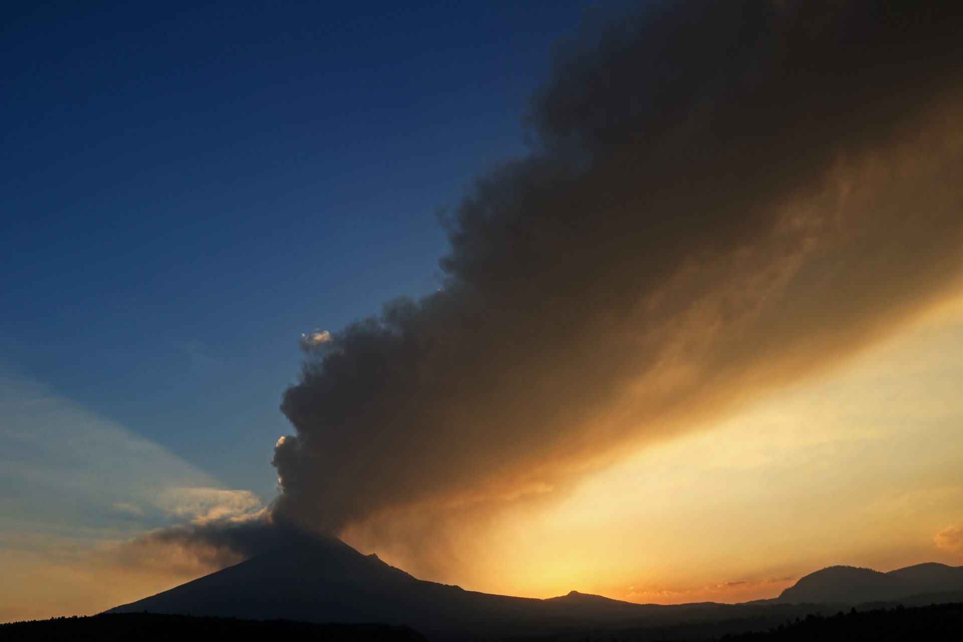 Vulkan unter strenger Beobachtung