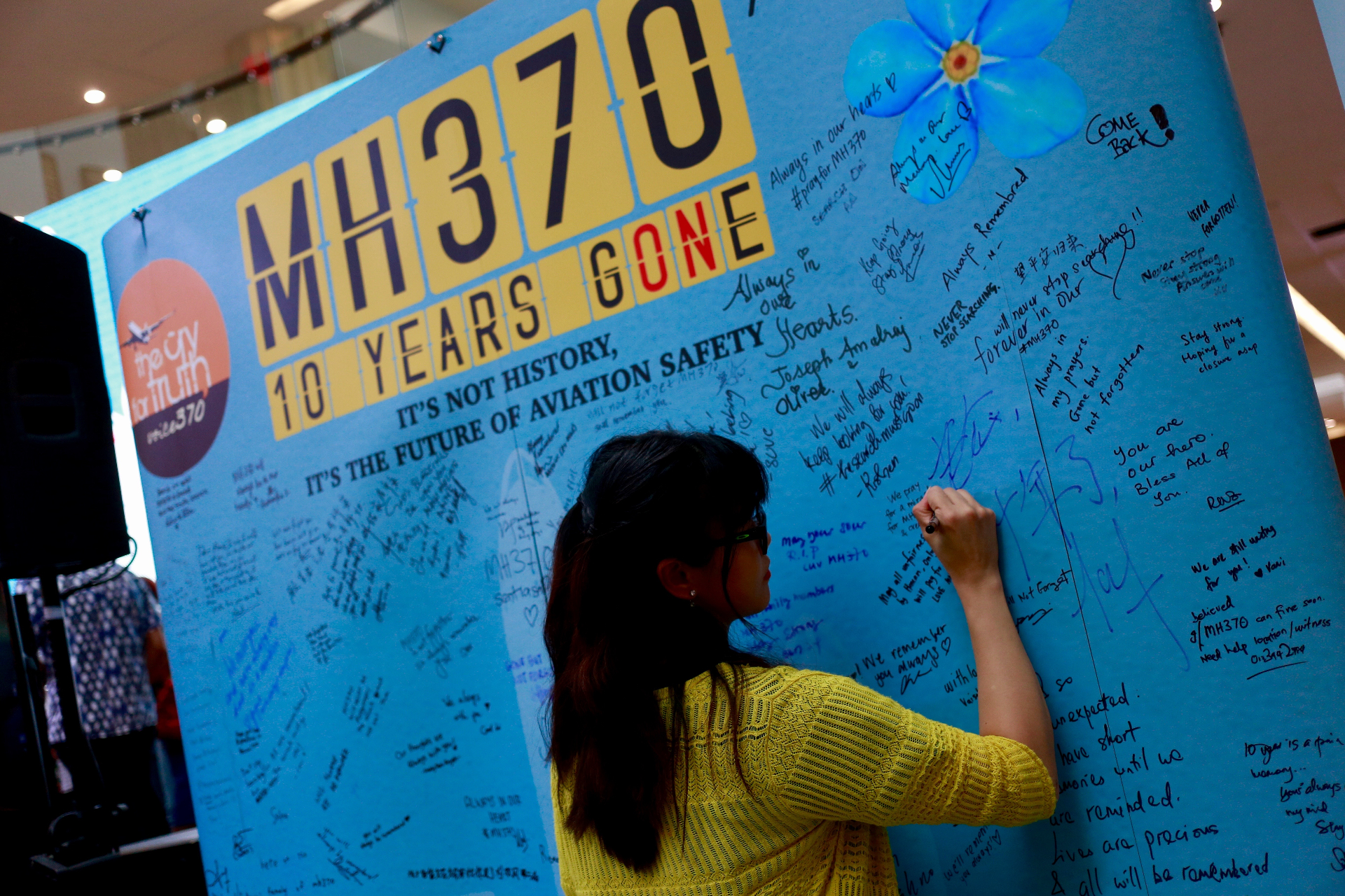 The ill-fated Malaysian flight took off in 2014