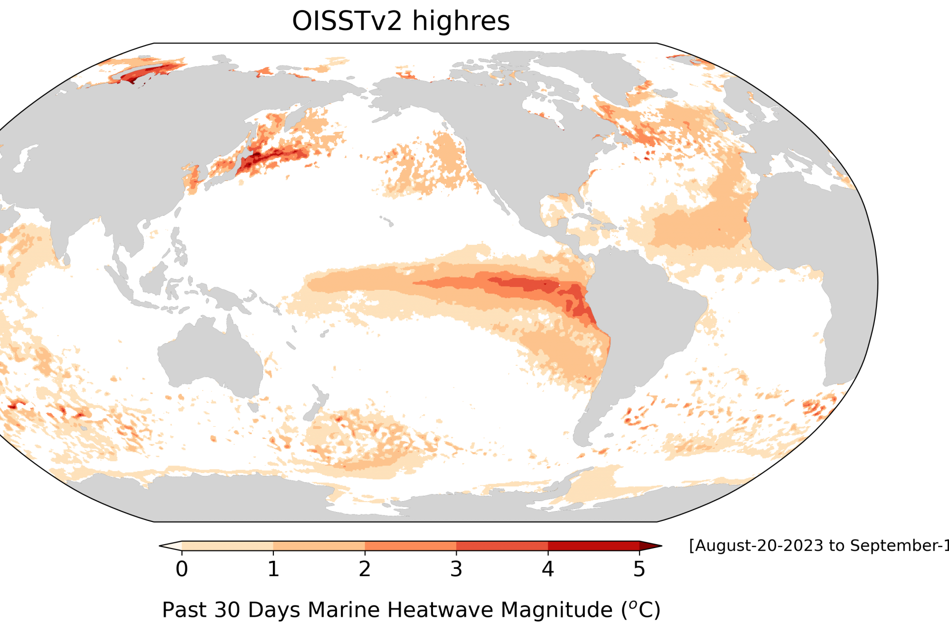 Warmer waters and an event known as The Blob 