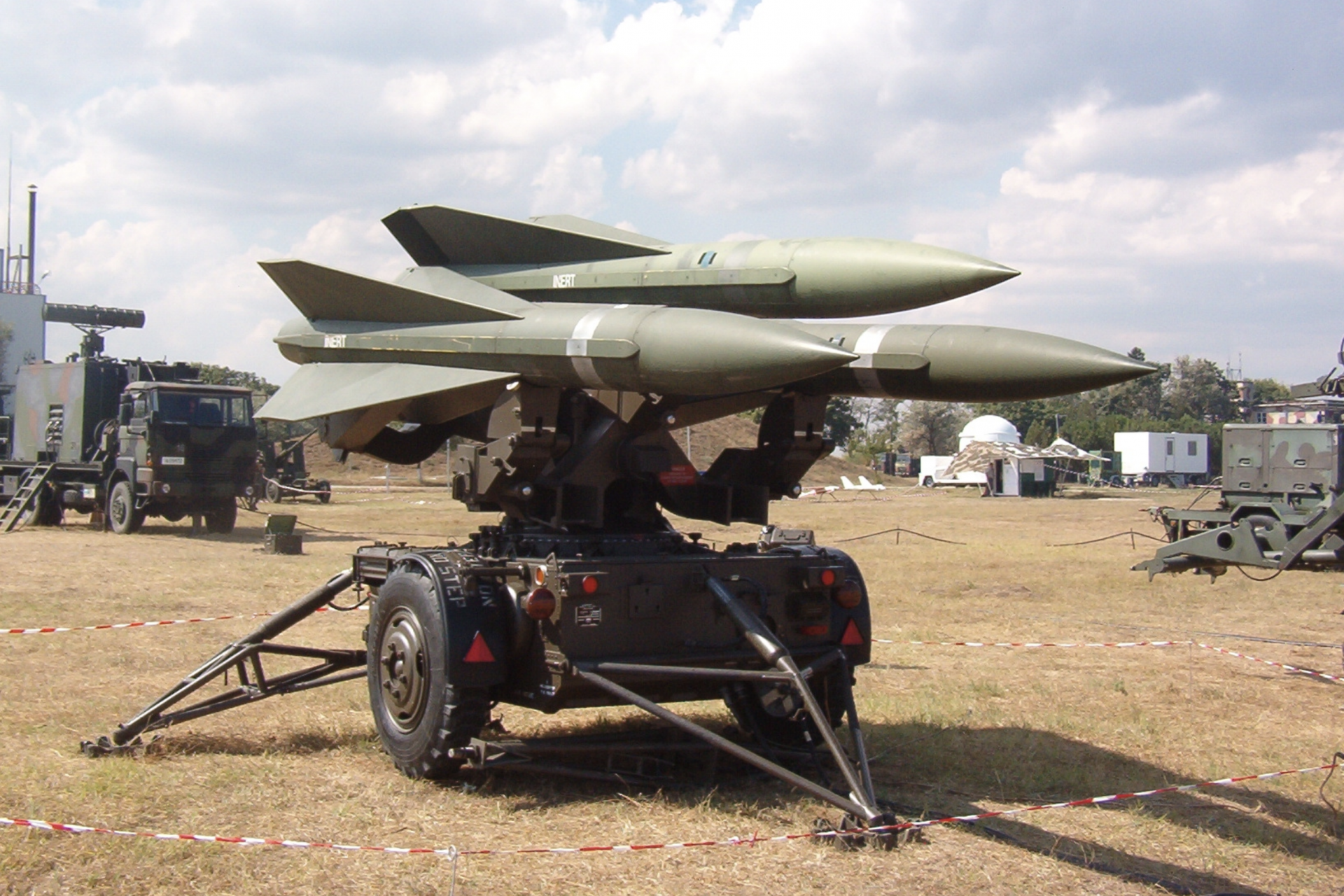 A medium-ranged mobile air defense system 
