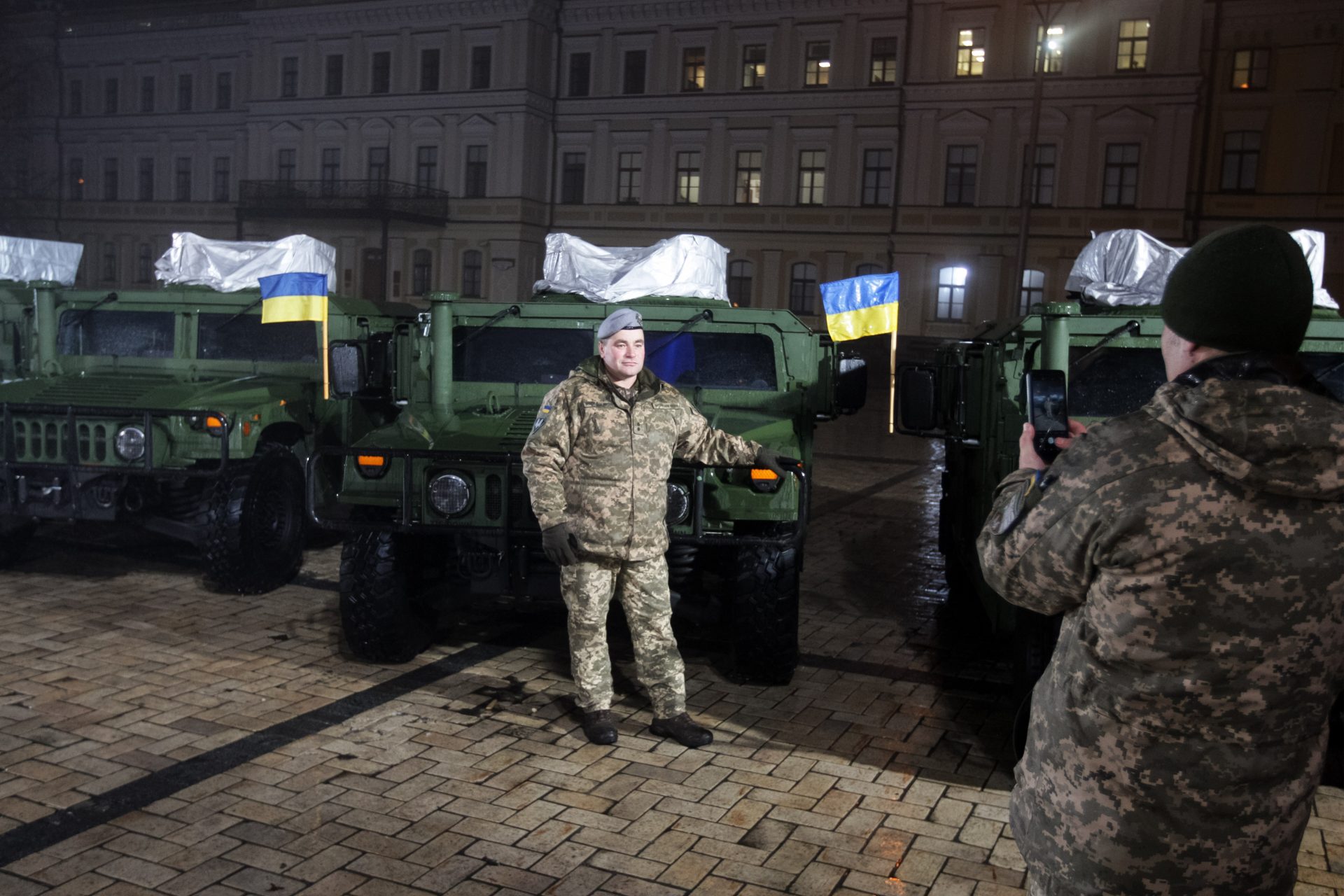 Ucranianos já controlam os Humvees