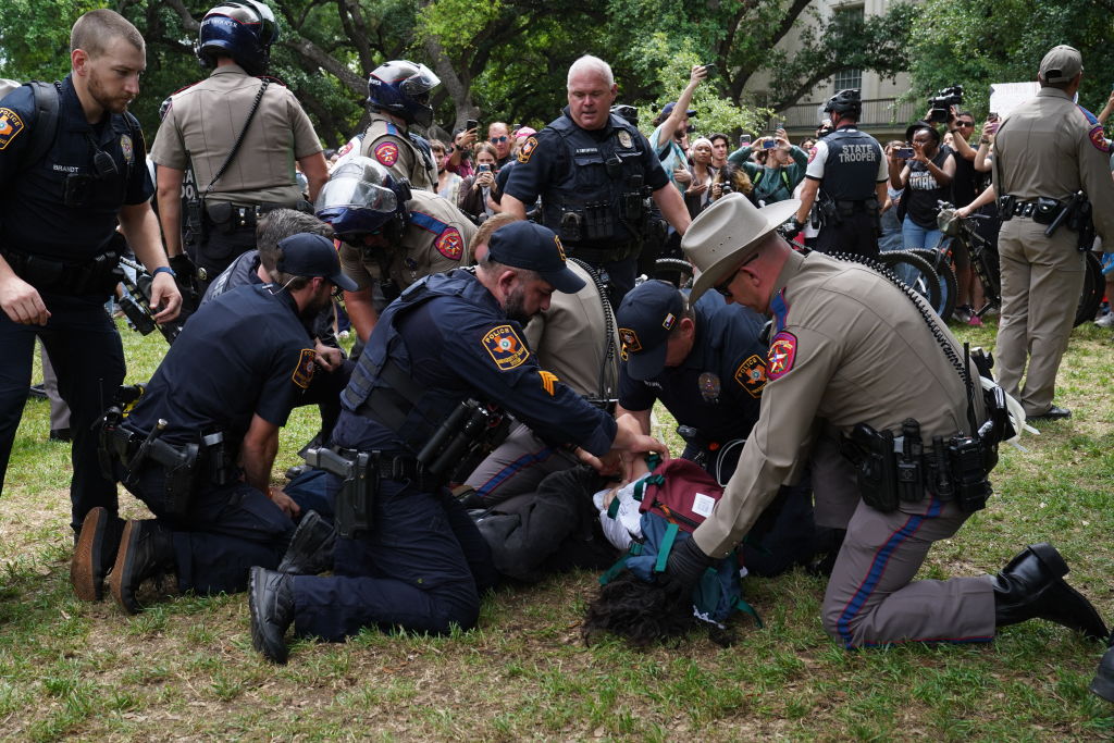 La polizia del Texas in primis