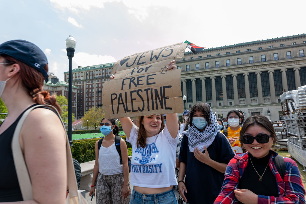 Many Jewish students leading pro-Palestinian protests 