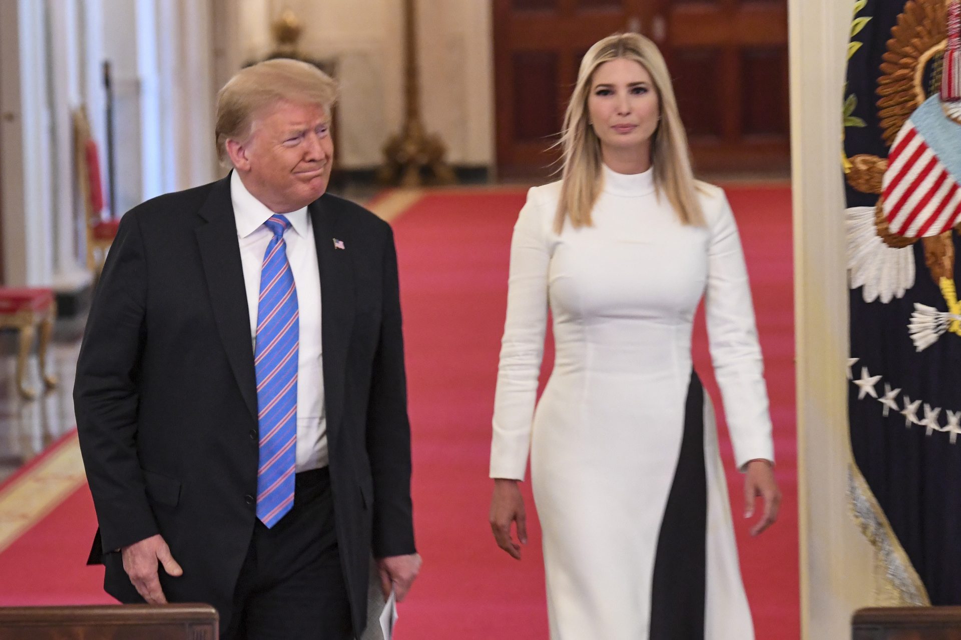 'Ivanka heeft een heel mooi figuur'