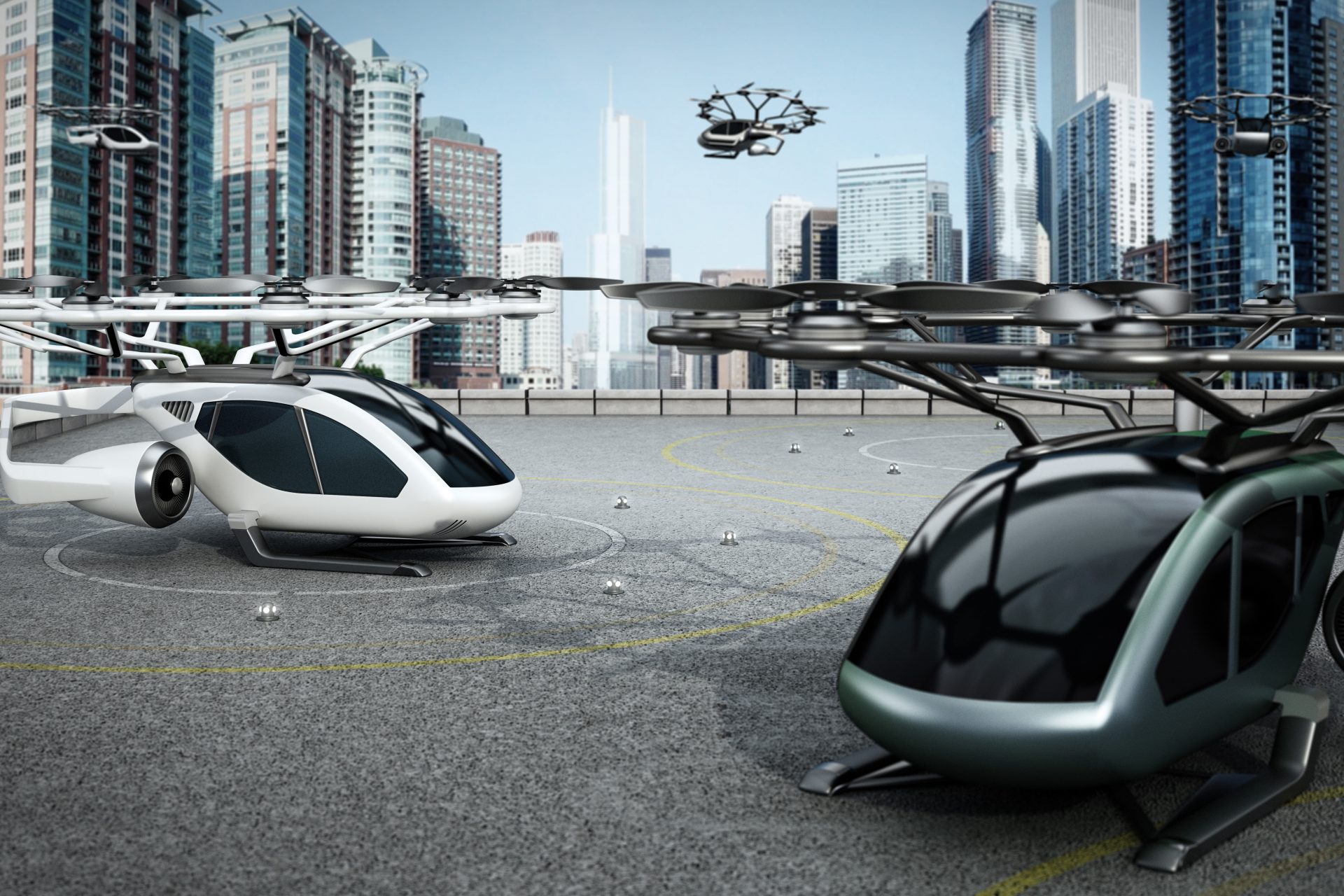 Flying taxis: coming to a city near you in 2025?