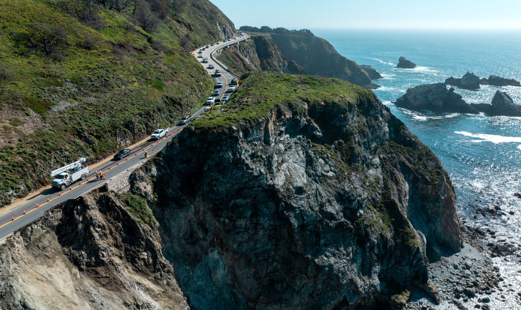 The latest collapse of Highway 1 