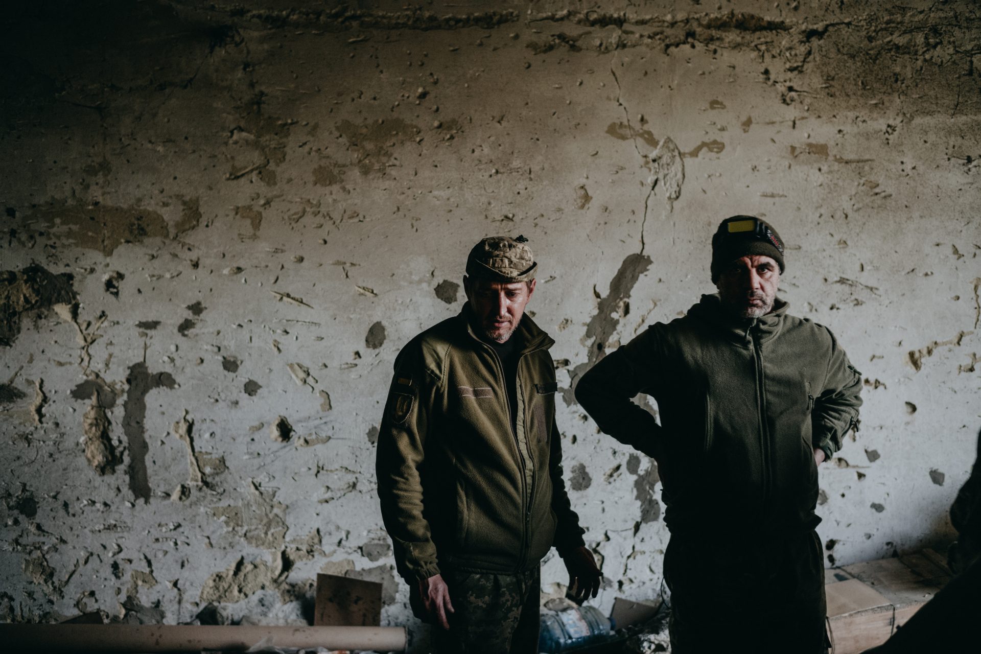 Ostacolato dai soldati ucraini in difesa 