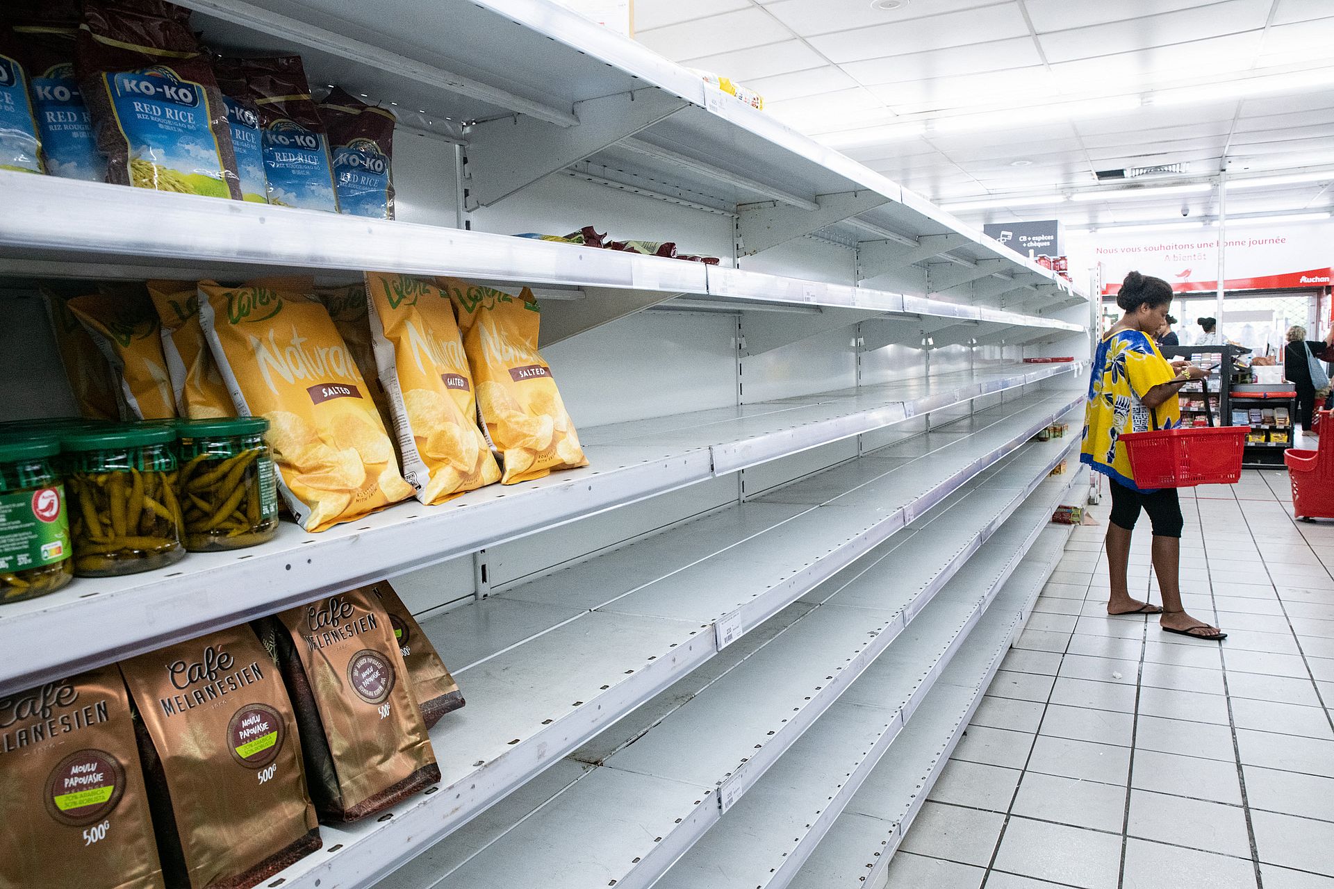 Des pénuries alimentaires