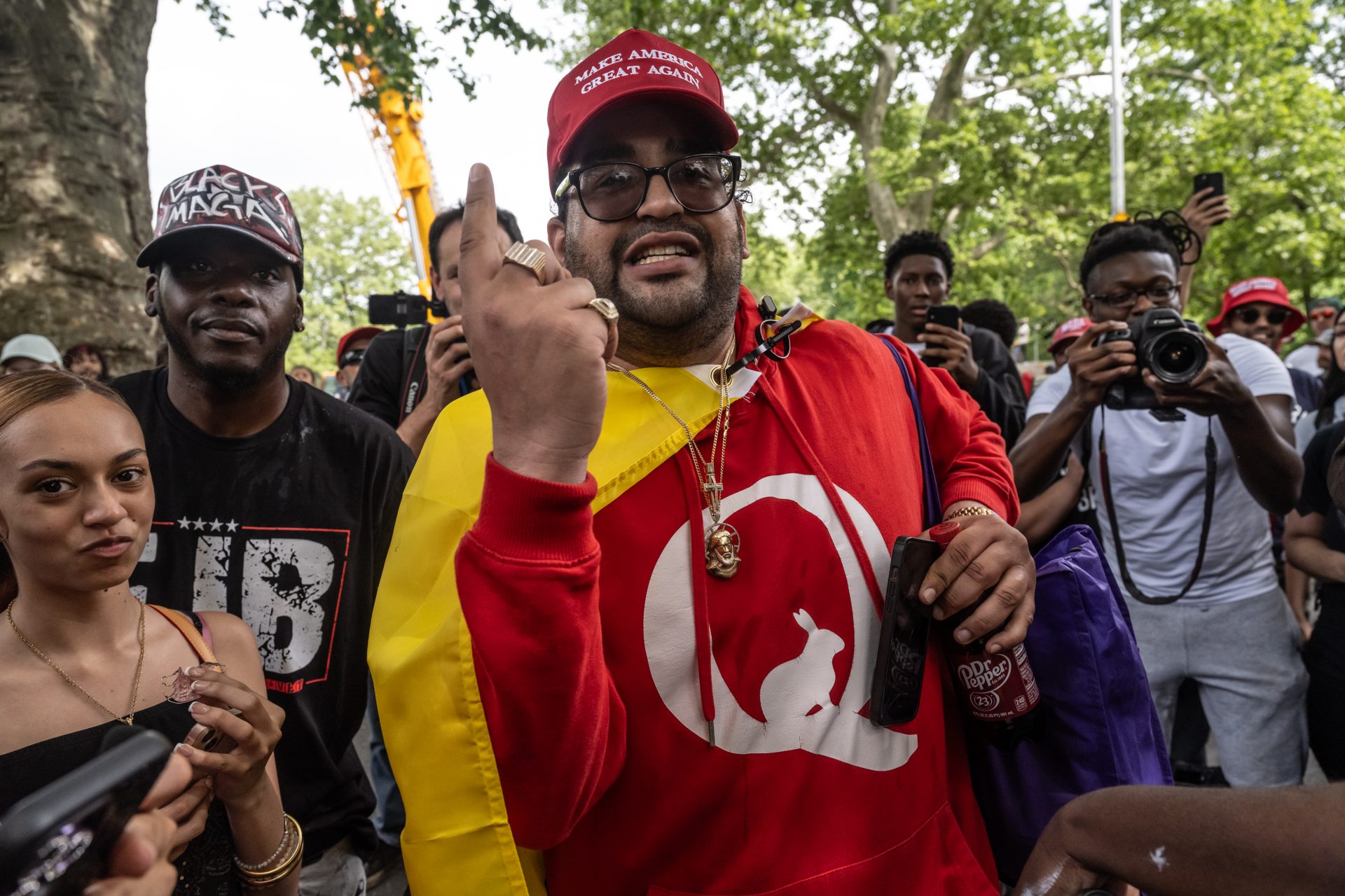 Crotona Park fue el escenario