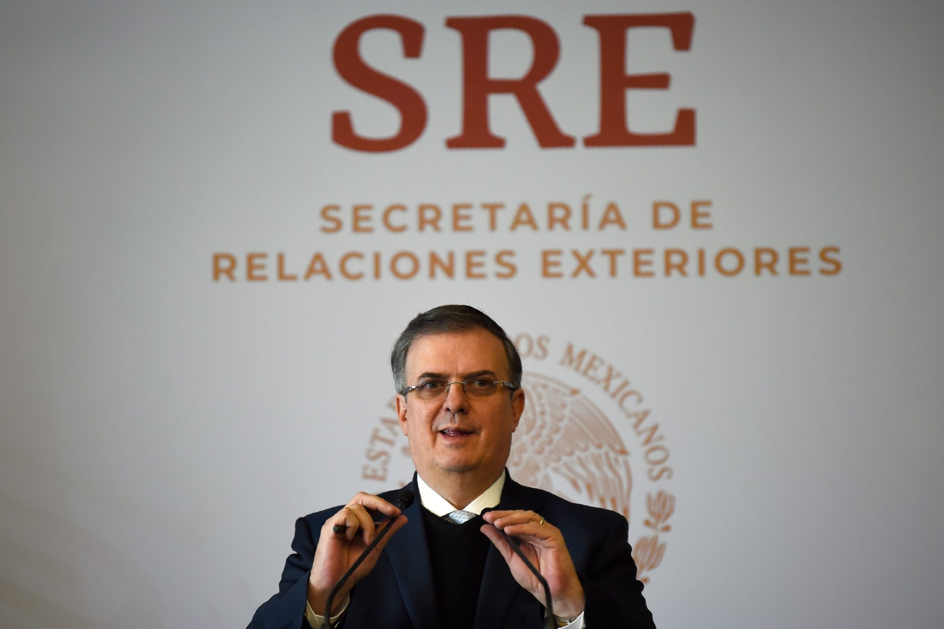 Secretario de Relaciones Exteriores por México en 2018