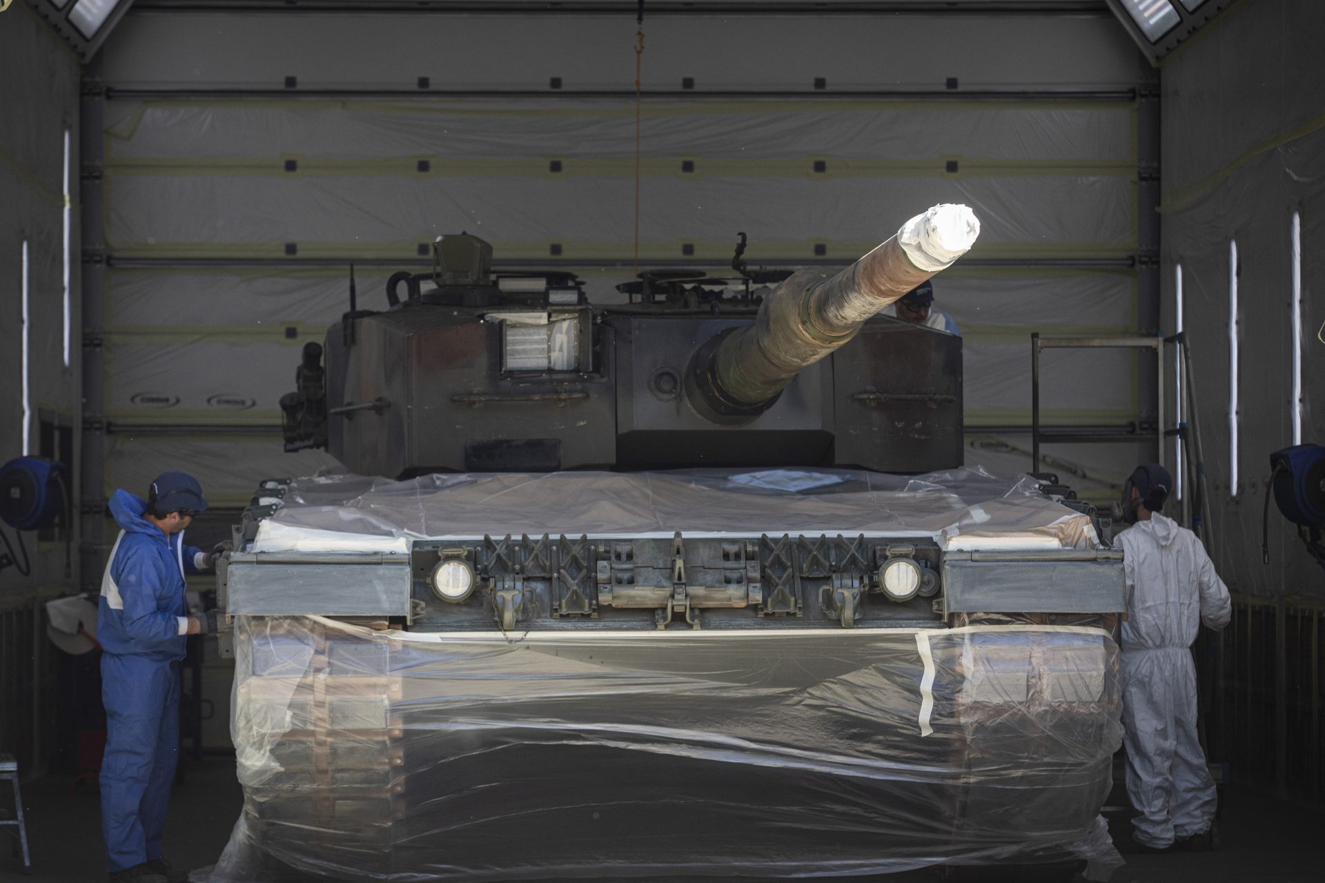 The Leopard 2A4 is no longer active