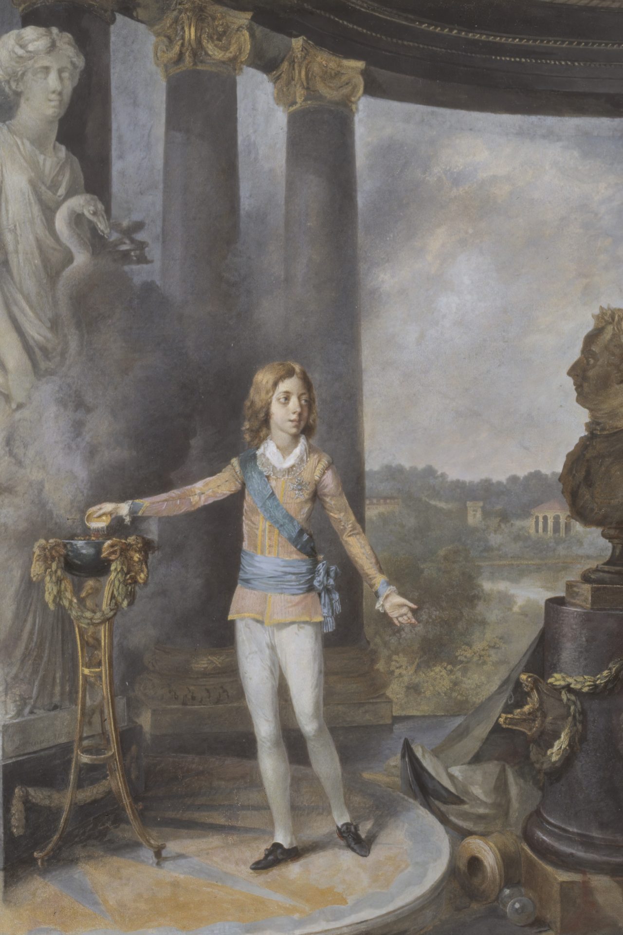 Sacrificio del rey Gustavo IV Adolfo de Suecia por la salud de su padre