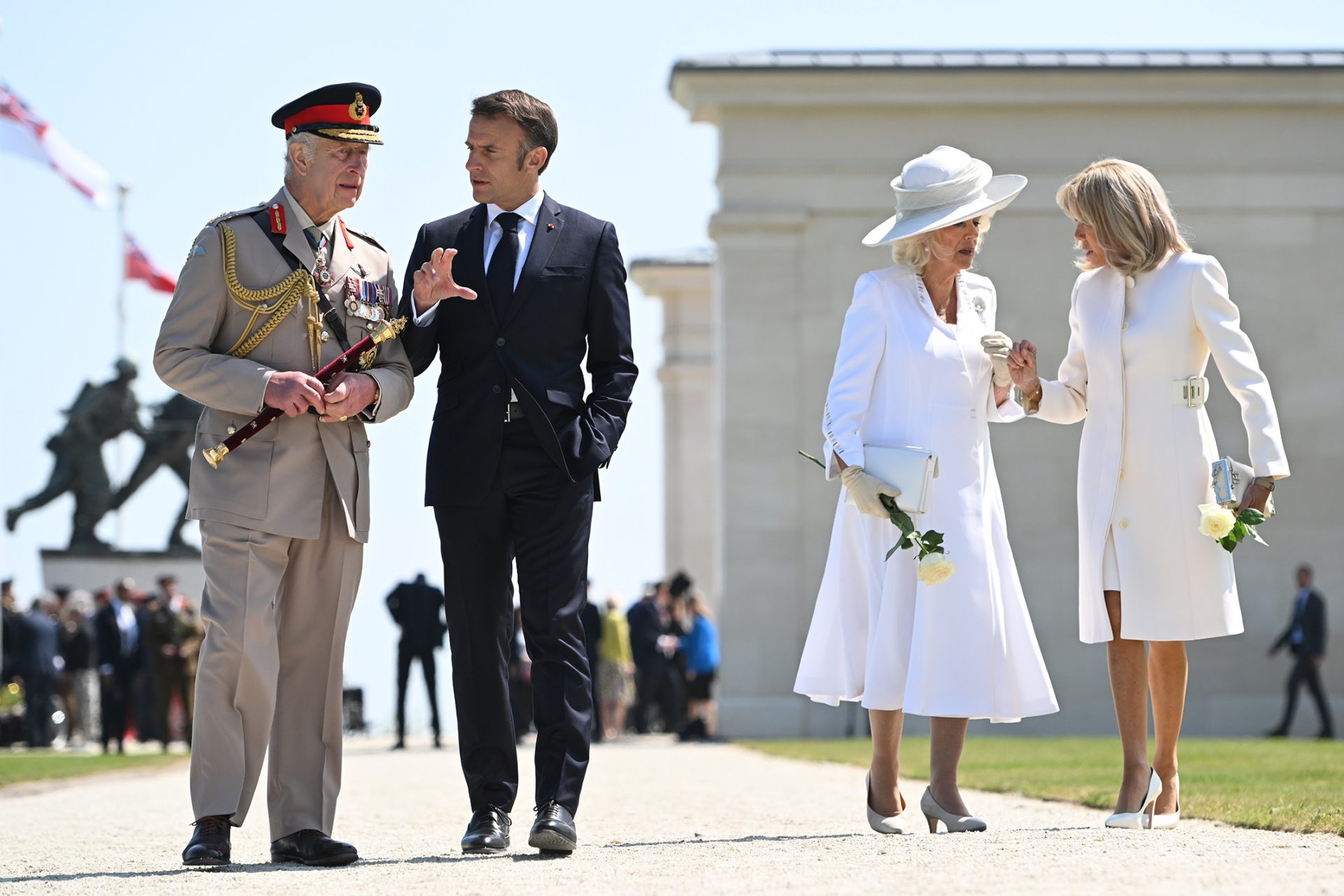 In Bildern: Staatsoberhäupter versammeln sich zum 80. Jahrestag der Landung in der Normandie