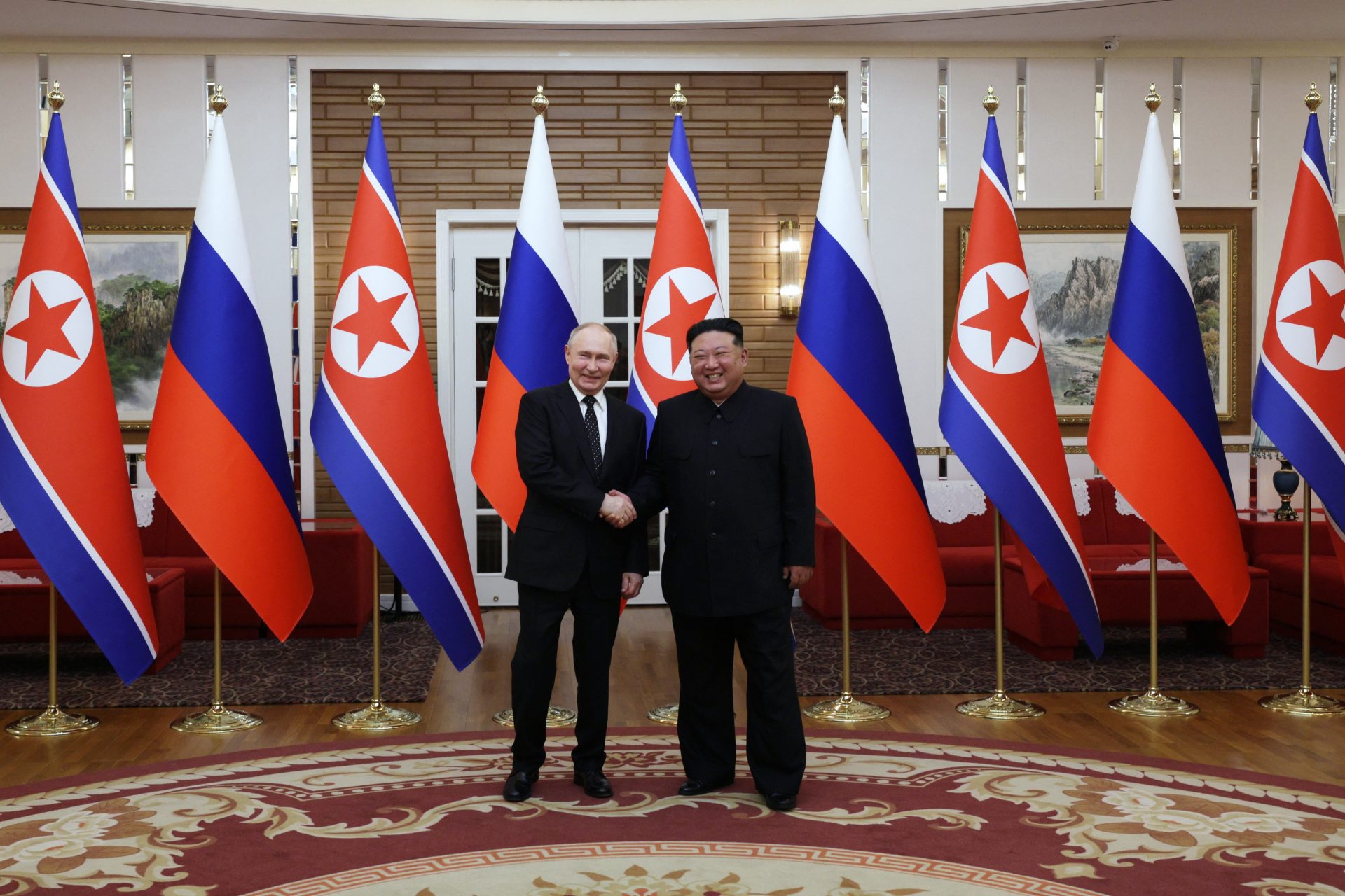 Russia and North Korea in partnership