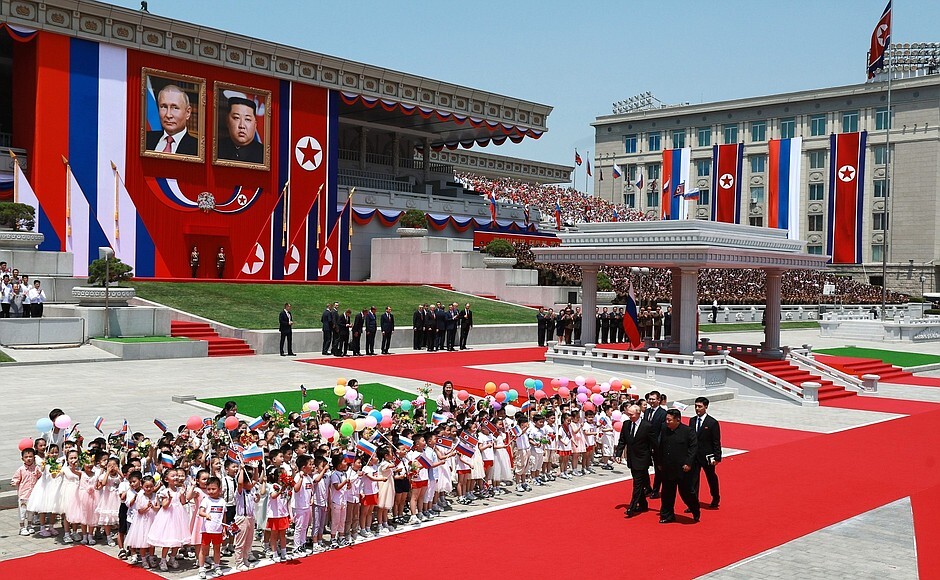 La visita de Putin a Corea del Norte 