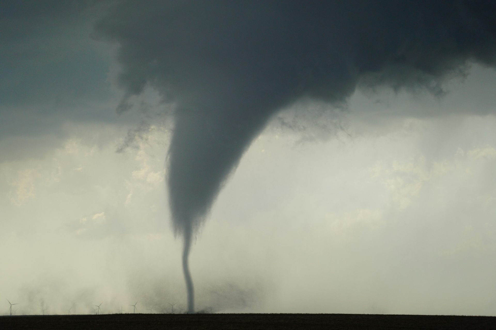 Les tornades d'intensité faible à modérée