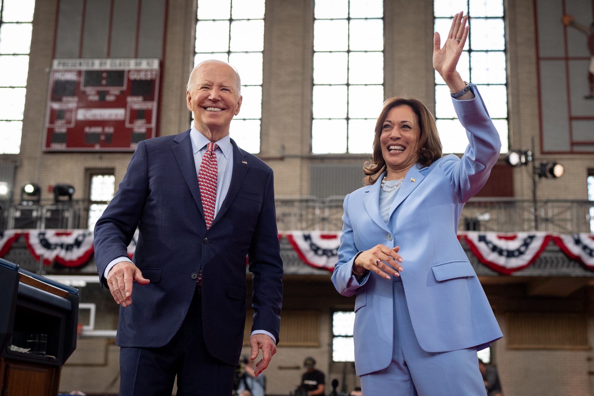Harris wants to earn the nomination 