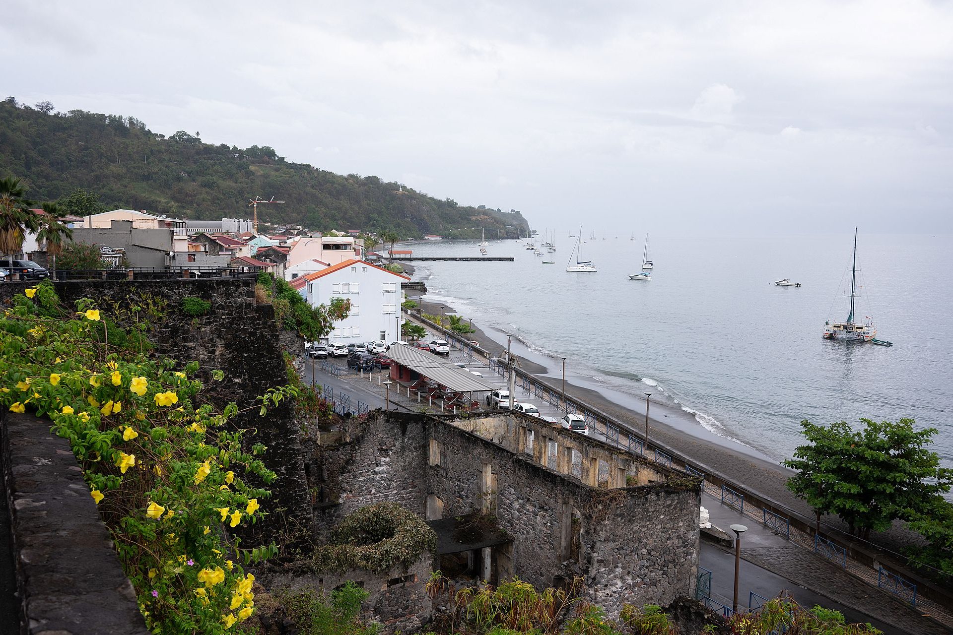 La Martinique légèrement touchée