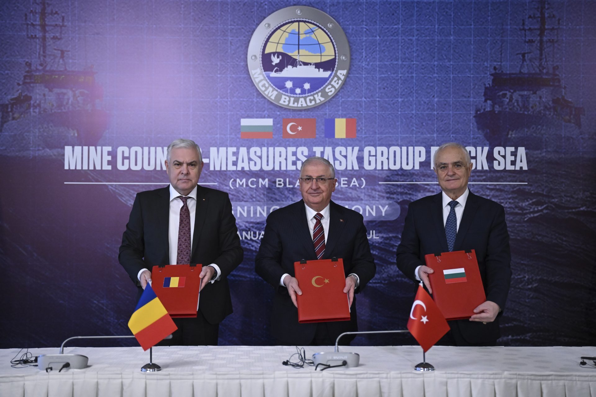 Turquía, Rumania y Bulgaria: alianza para desactivar minas en el Mar Negro