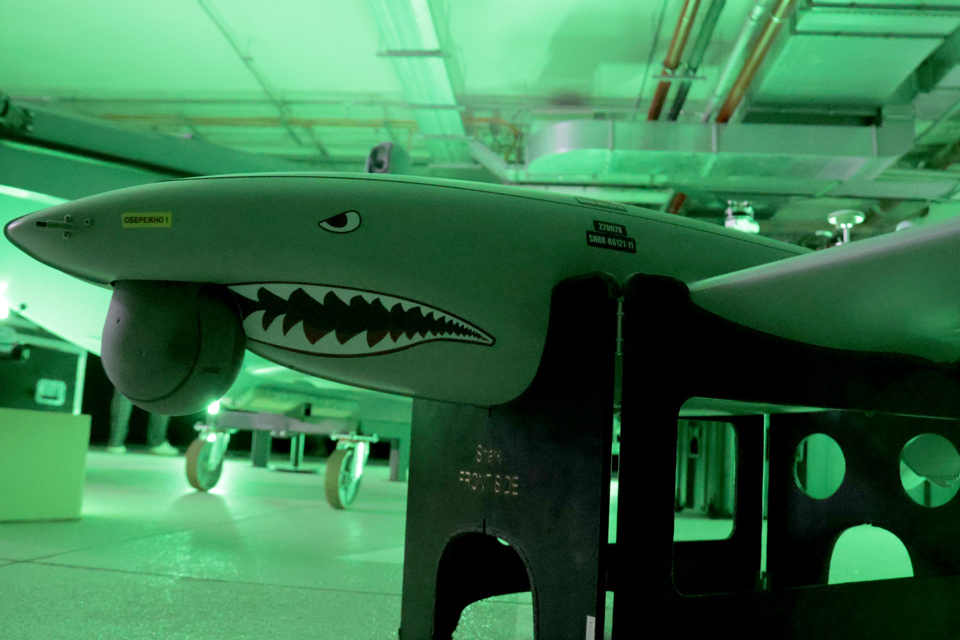 The Shark reconnaissance drone 
