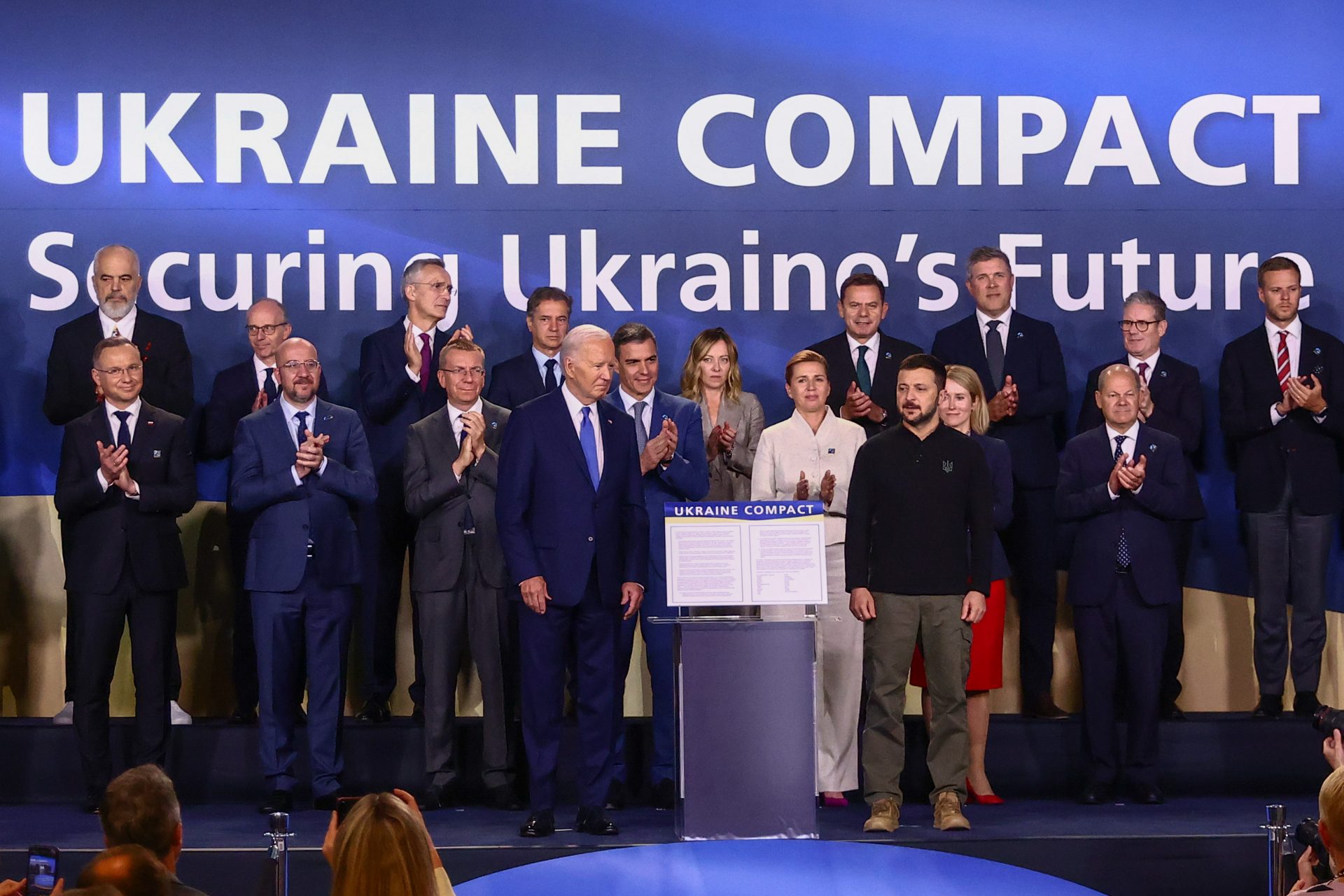 Trudeau signed onto the Ukraine Compact