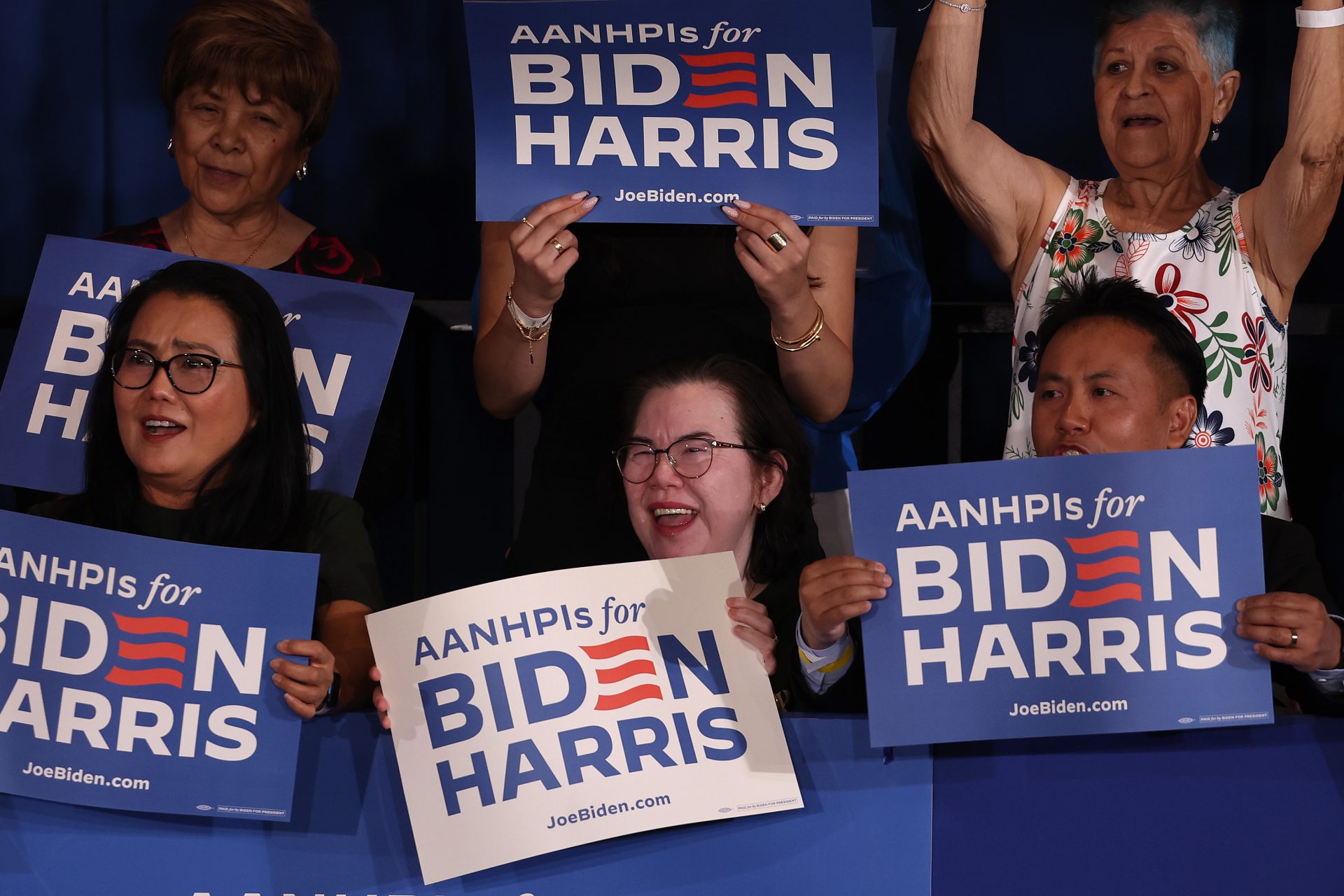 Small donors were fired up about Harris 