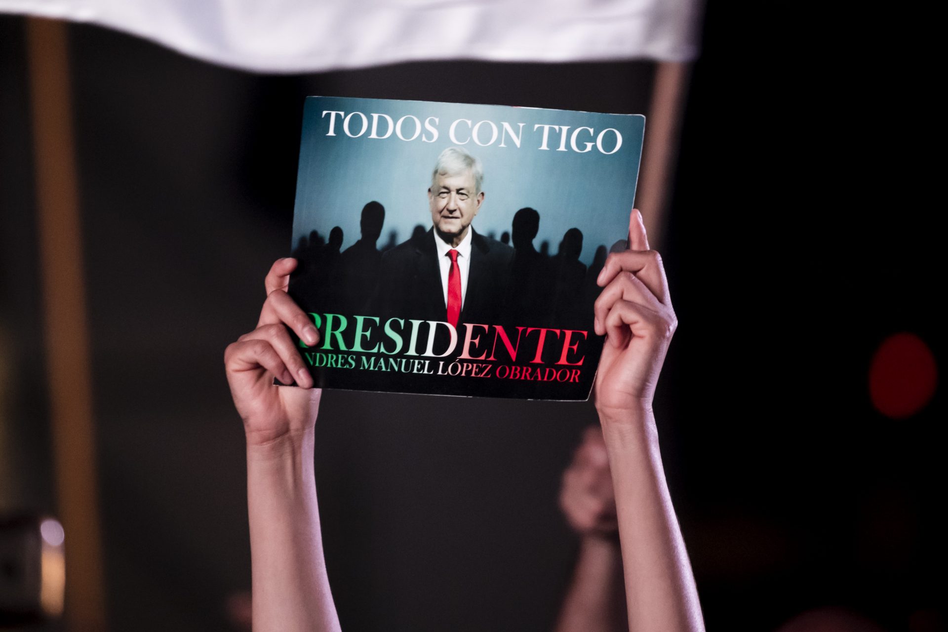 En 2018, Andres Manuel Lopez Obrador elegido Presidente