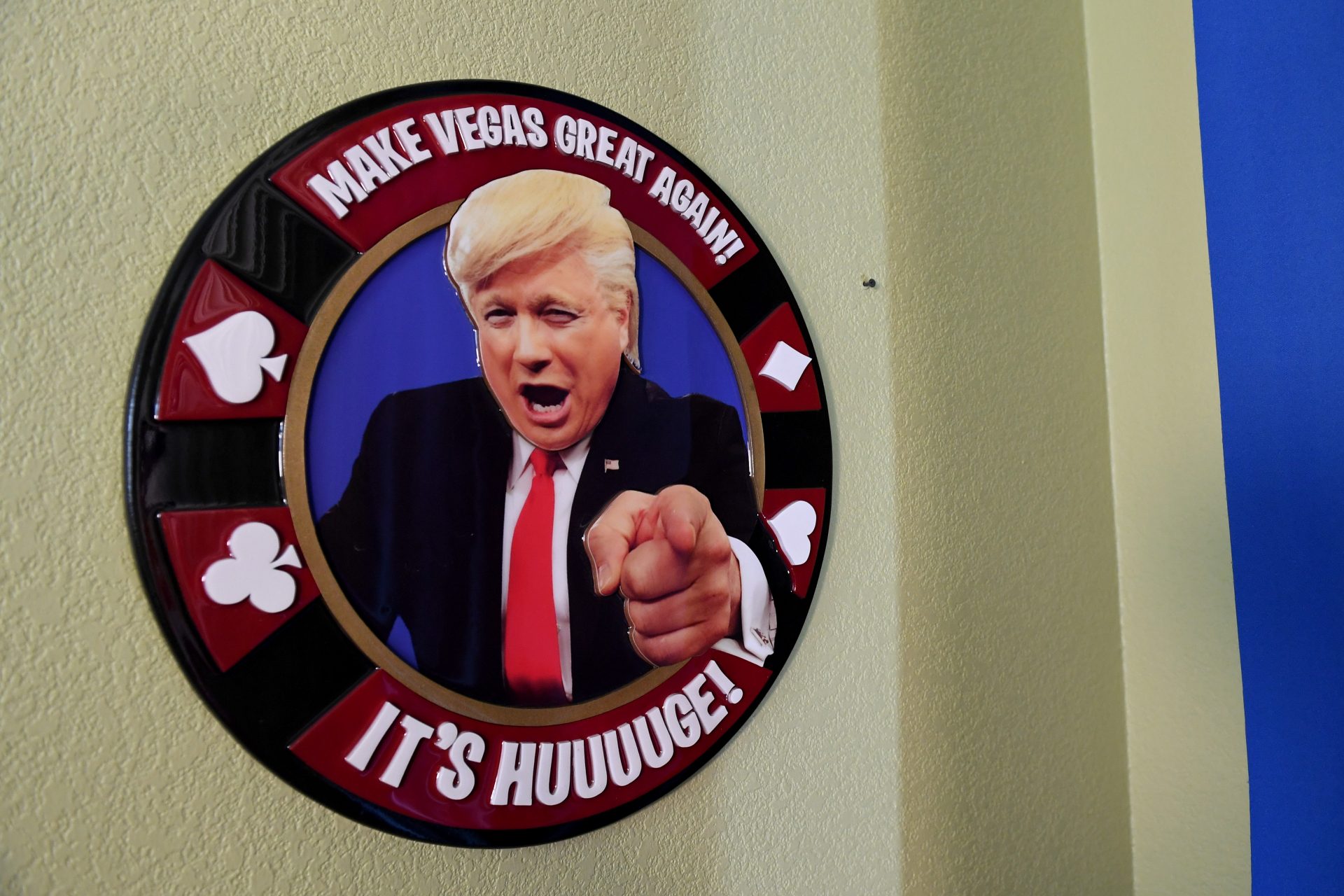 Win a poker game against the other — Trump Wins